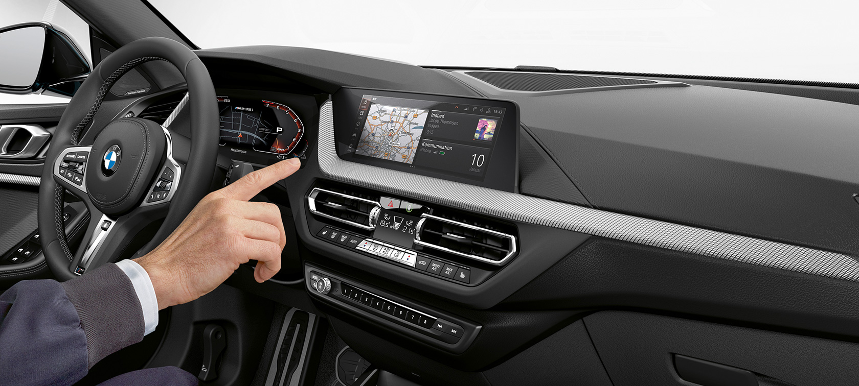 BMW Серия 2 Гран Купе с BMW ConnectedDrive и BMW Personal Copilot BMW Серия 2 Гран Купе с BMW ConnectedDrive и BMW Personal Copilot F44 интериор