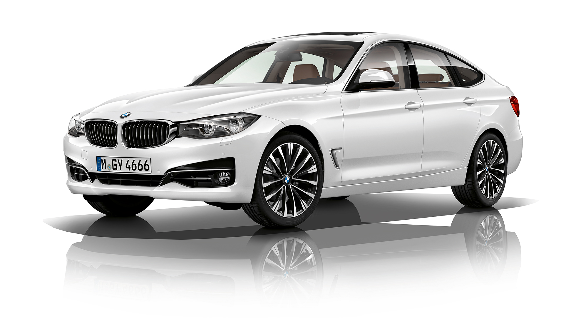 BMW Серия 3 Гран Туризмо, Модел Luxury Line, три четвърти снимка отпред BMW Серия 3 Гран Туризмо, Модел Luxury Line, три четвърти снимка отпред