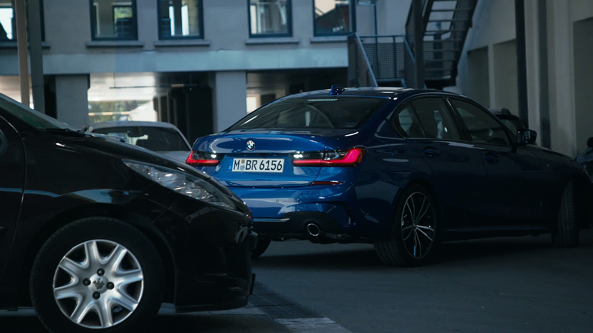 BMW 3 Series Sedan, M Performance parts. Front of the all-new the BMW 3 Series Sedan with M Performance parts.