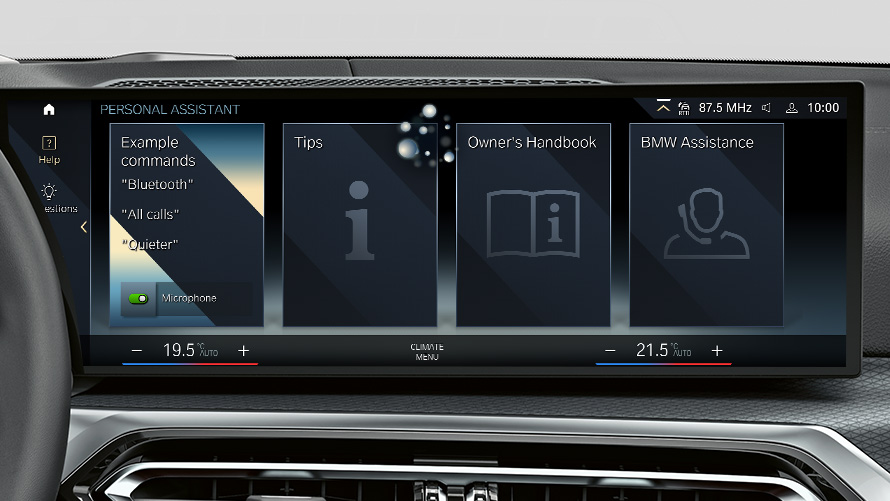 BMW Intelligent Personal Assistant BMW Серия 3 Седан LCI G20 BMW Intelligent Personal Assistant
