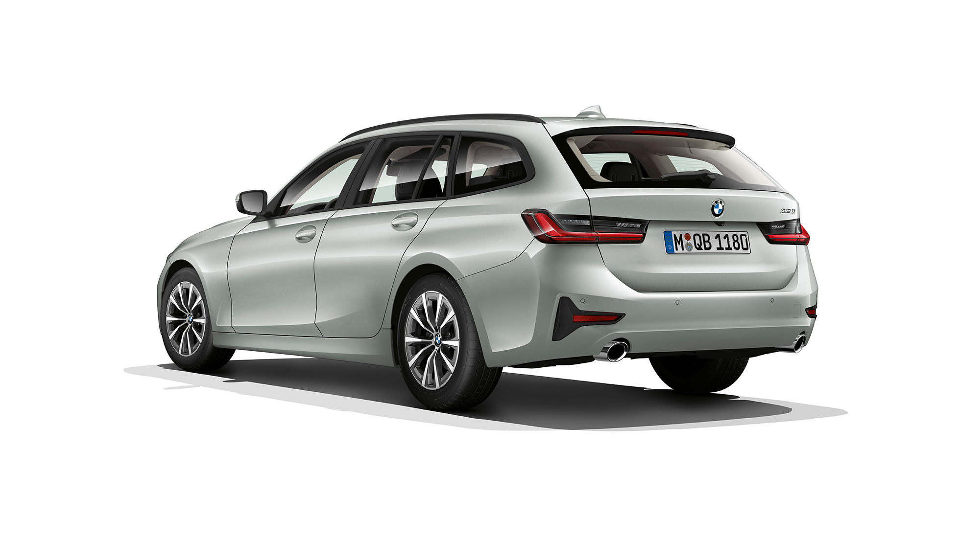 Модел Advantage, три четвърти снимка отзад BMW Серия 3 Туринг, Модел Advantage, три четвърти снимка отзад