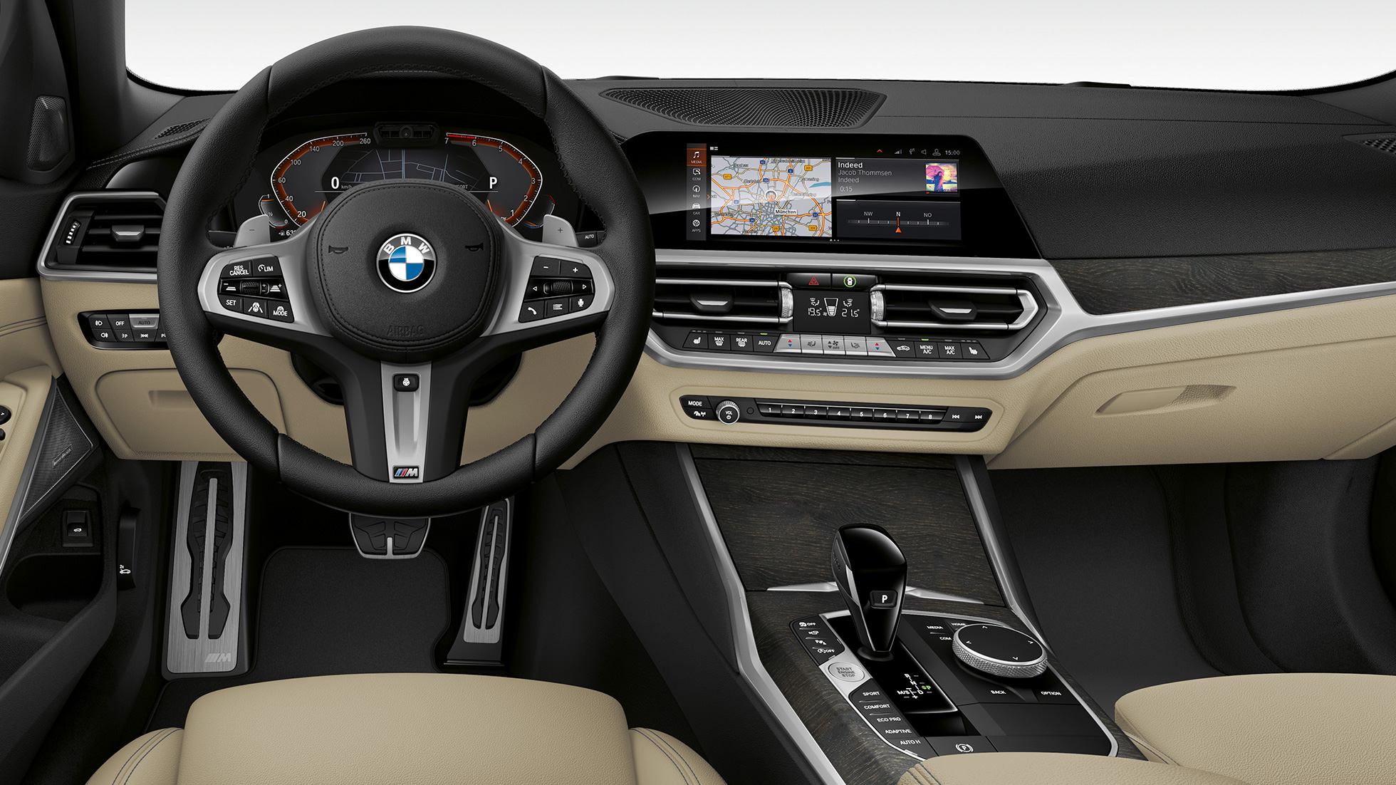 Модел M Sport, кокпит BMW Серия 3 Туринг, Модел M Sport, кокпит
