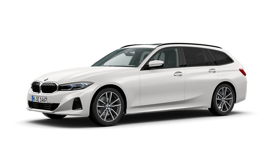 BMW Серия 3 BMW Серия 3 Туринг G21 три четвърти изглед отстрани BMW Серия 3 BMW Серия 3 Туринг G21 три четвърти изглед отстрани
