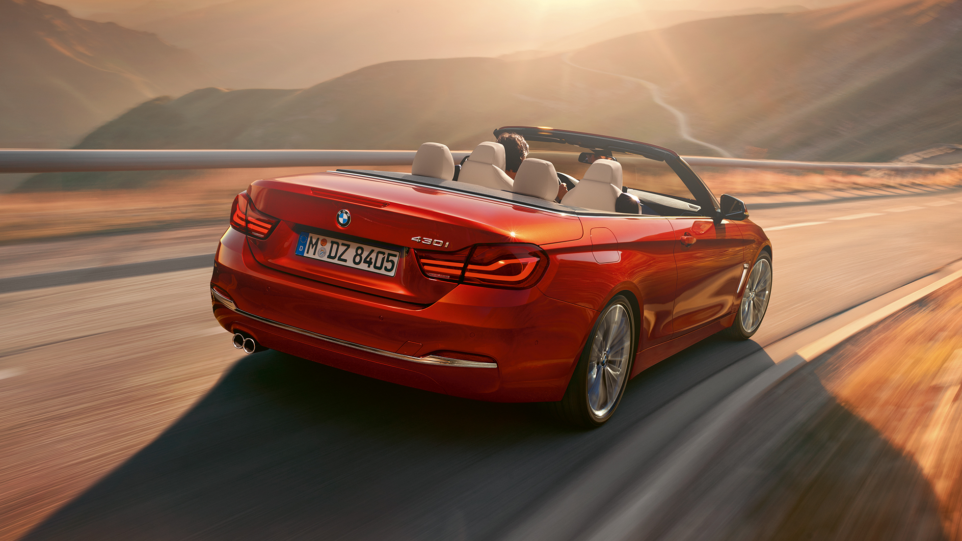 BMW Серия 4 Кабриолет, снимка отзад BMW Серия 4 Кабриолет, снимка отпред