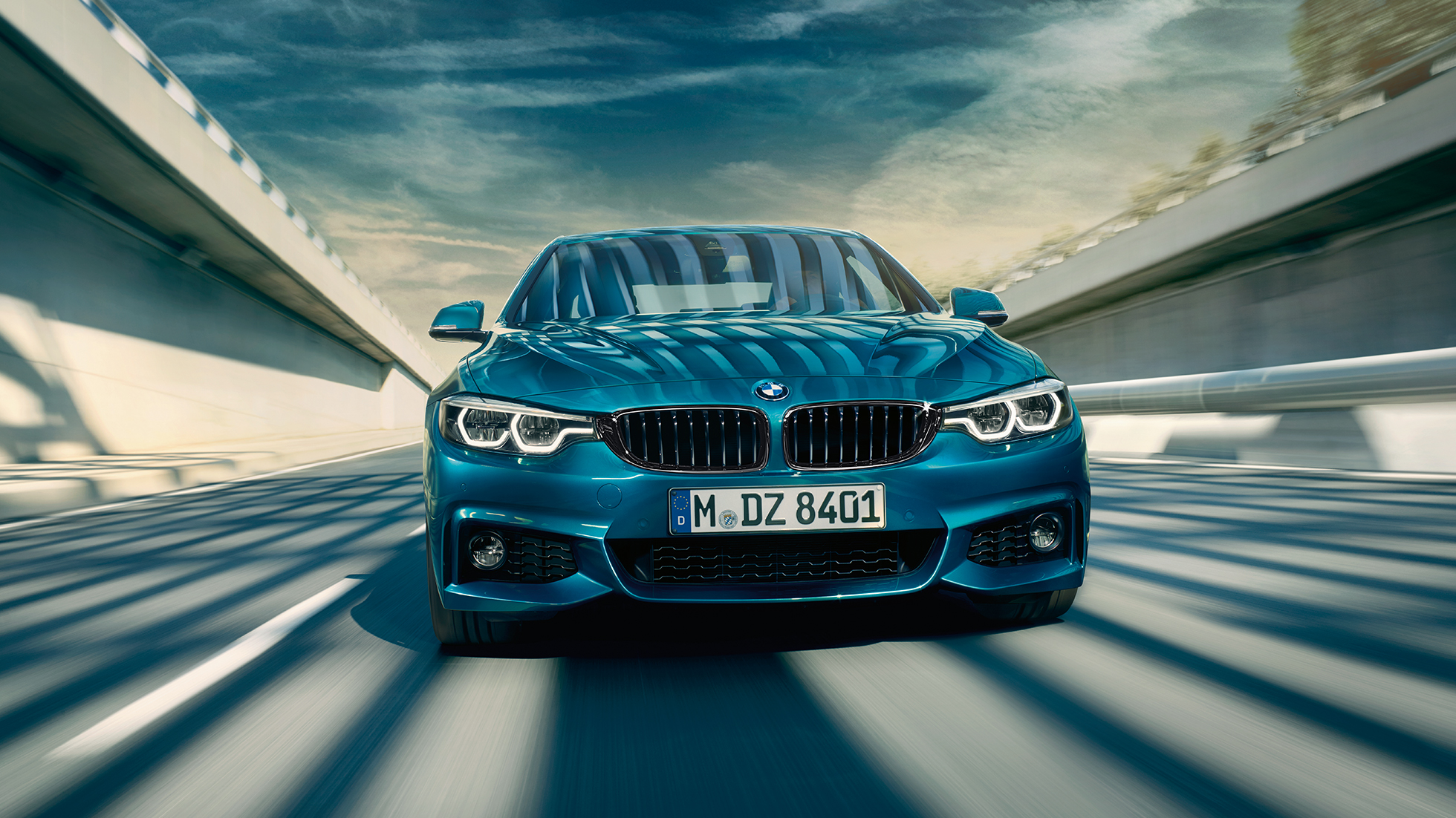 BMW Серия 4 Купе, снимка в покой на предната част BMW Серия 4 Купе, снимка в покой на предната част