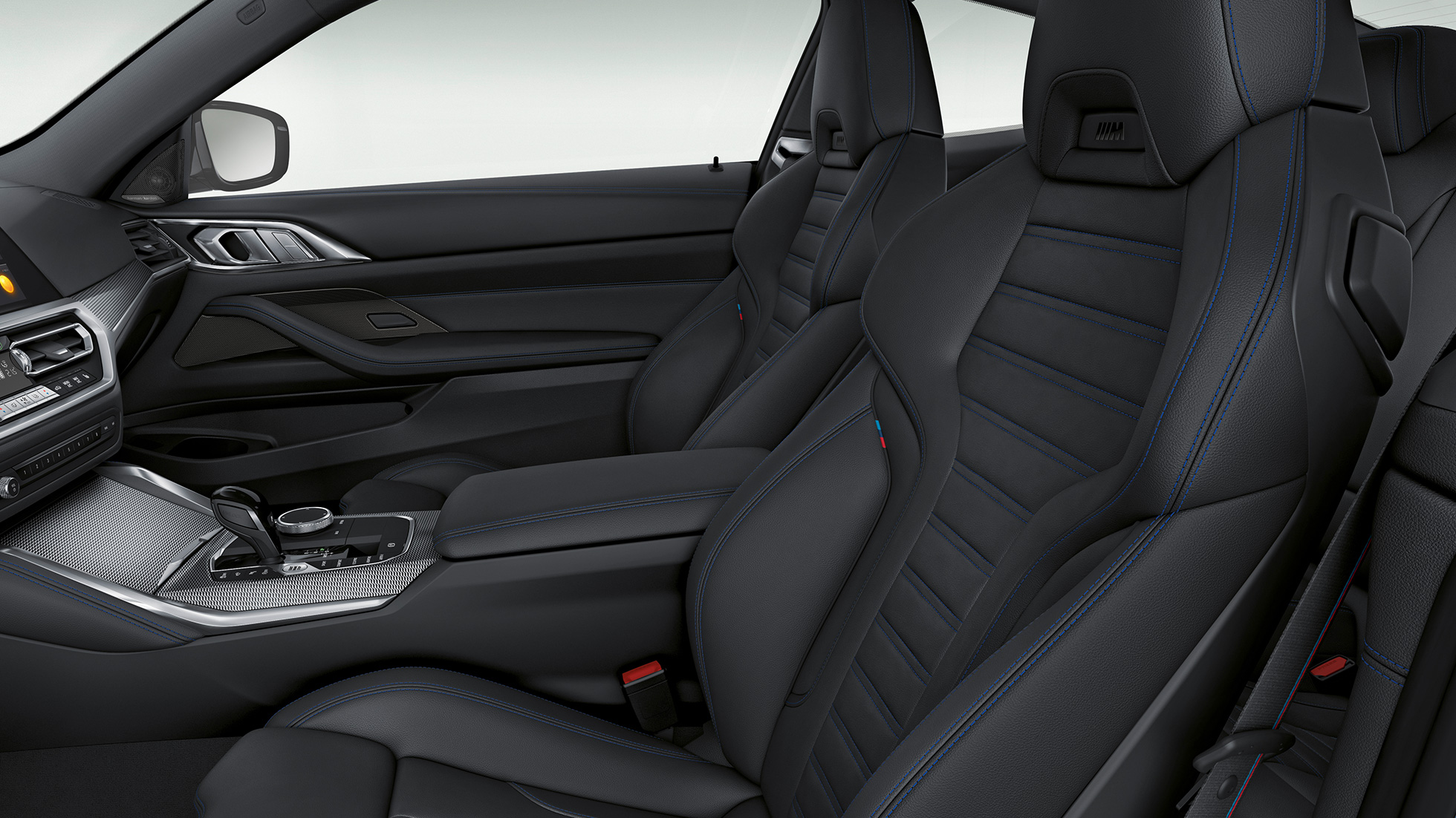 Кокпит BMW Серия 4 Купе М Спортен пакет G22 2020 BMW Серия 4 Купе G22 2020 М Спортен пакет интериор кокпит
