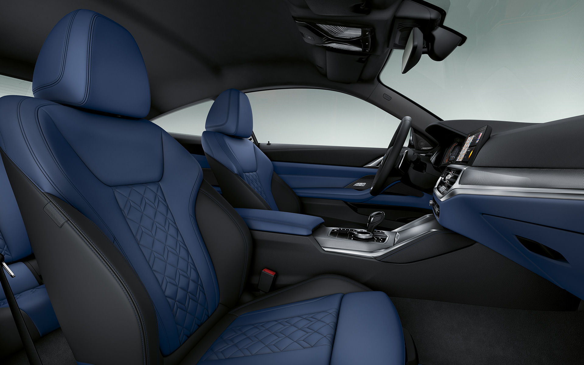 Разширено кожено оборудване BMW Individual 'Merino’ Fjord Blue/Black BMW Серия 4 Купе Individual 2020 G22 Разширено кожено оборудване BMW Individual 'Merino’ Fjord Blue/Black BMW Серия 4 Купе Individual 2020 G22
