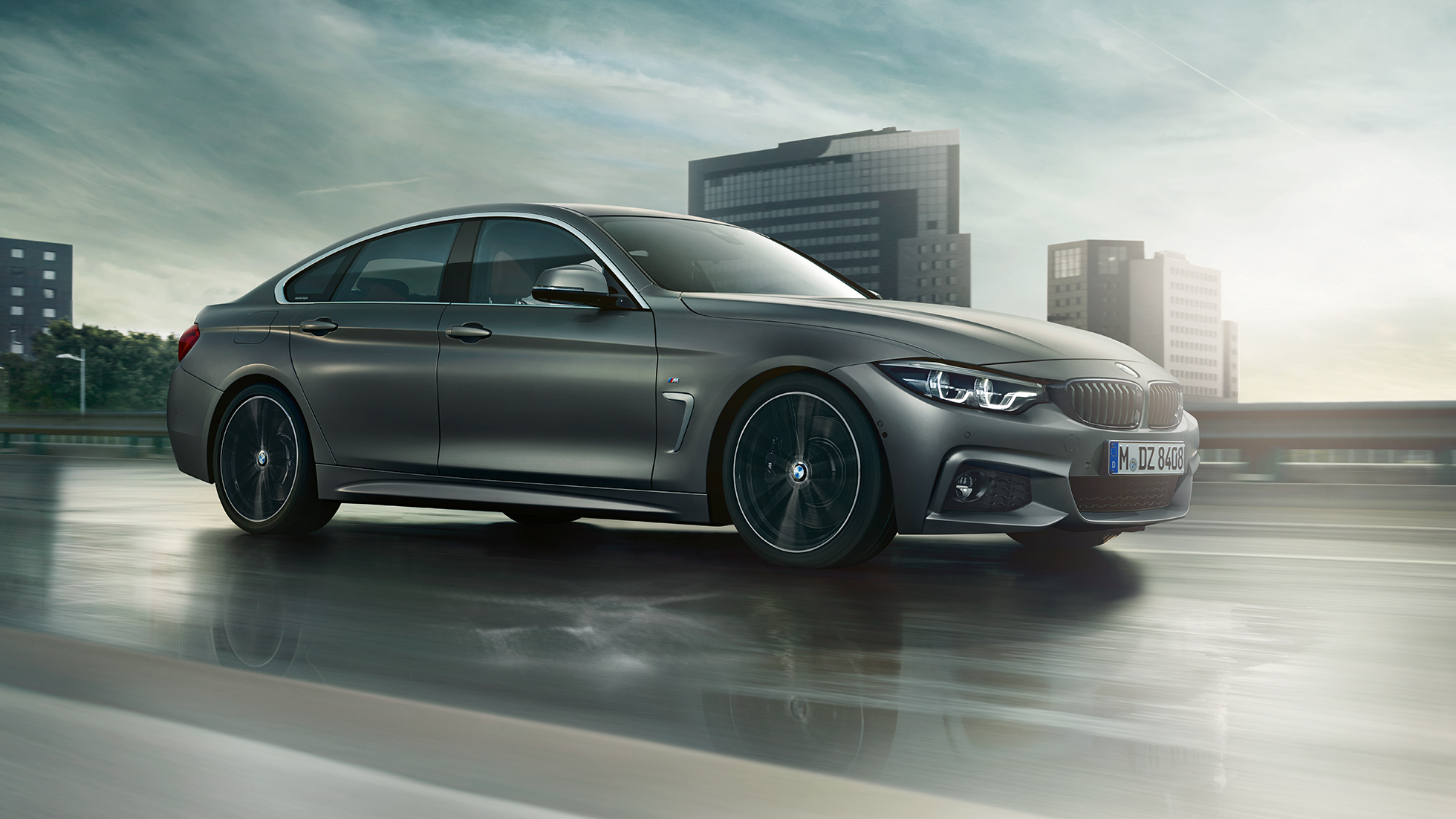 BMW Серия 4 Гран Купе, снимка отпред в покой BMW Серия 4 Гран Купе, снимка отпред в покой
