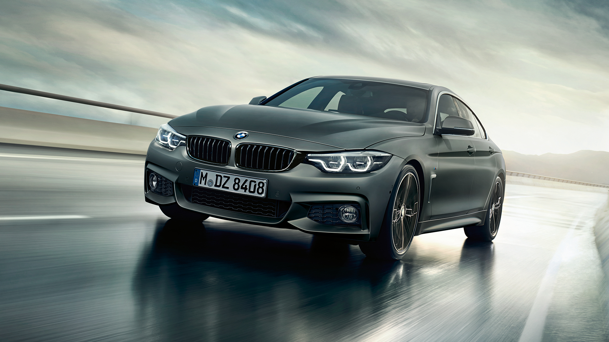 BMW Серия 4 Гран Купе, три четвърти снимка отзад BMW Серия 4 Гран Купе, три четвърти снимка отзад
