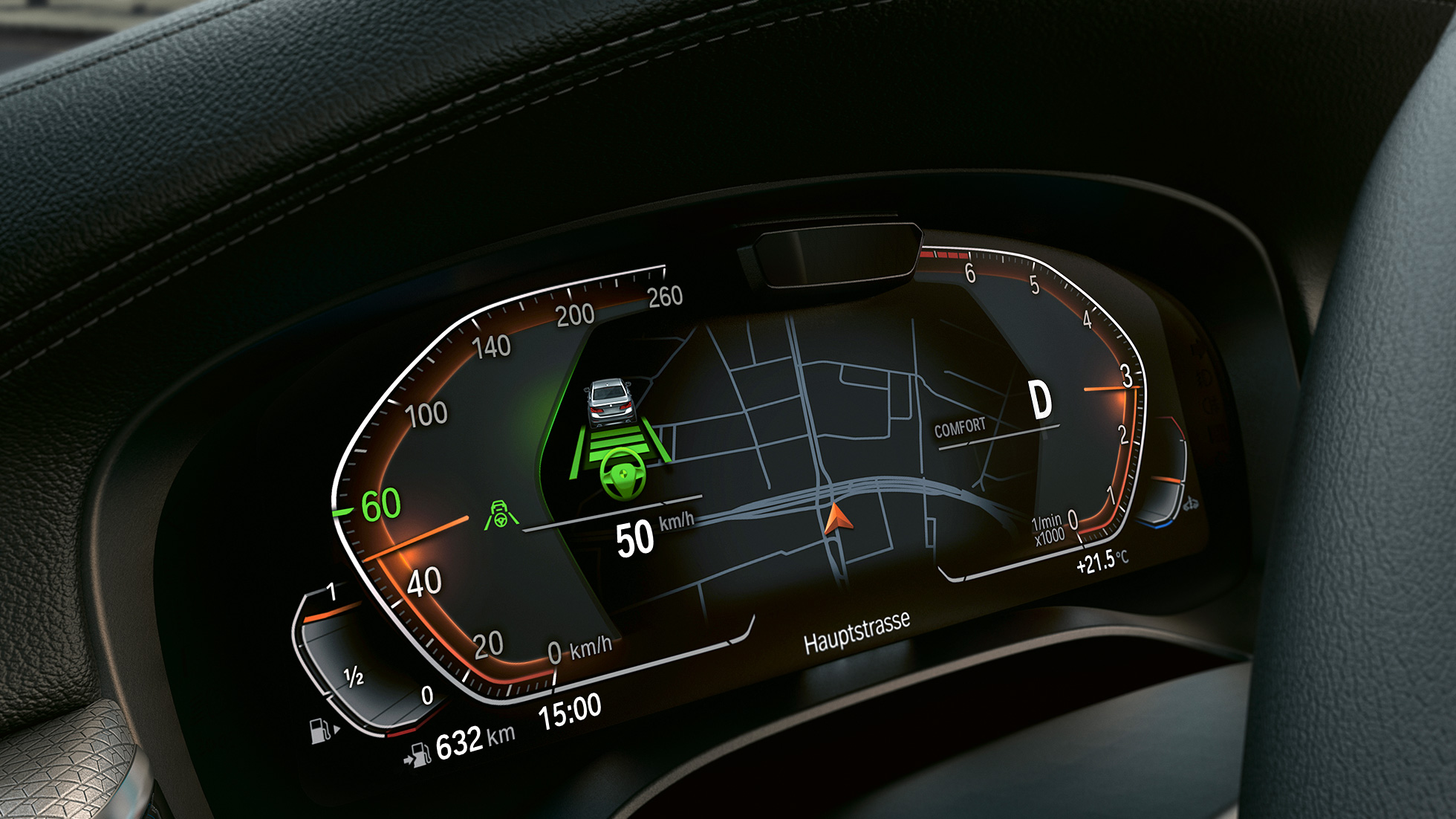 BMW Personal CoPilot BMW Серия 5 Седан G30 BMW Personal CoPilot BMW Серия 5 Седан G30 2020 контролен дисплей интериор