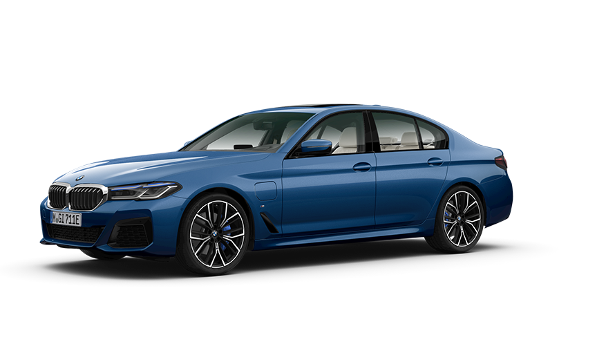 BMW Серия 5 Седан (G30) три четвърти изглед отпред в покой BMW Серия 5 Седан (G30) три четвърти изглед отпред в покой