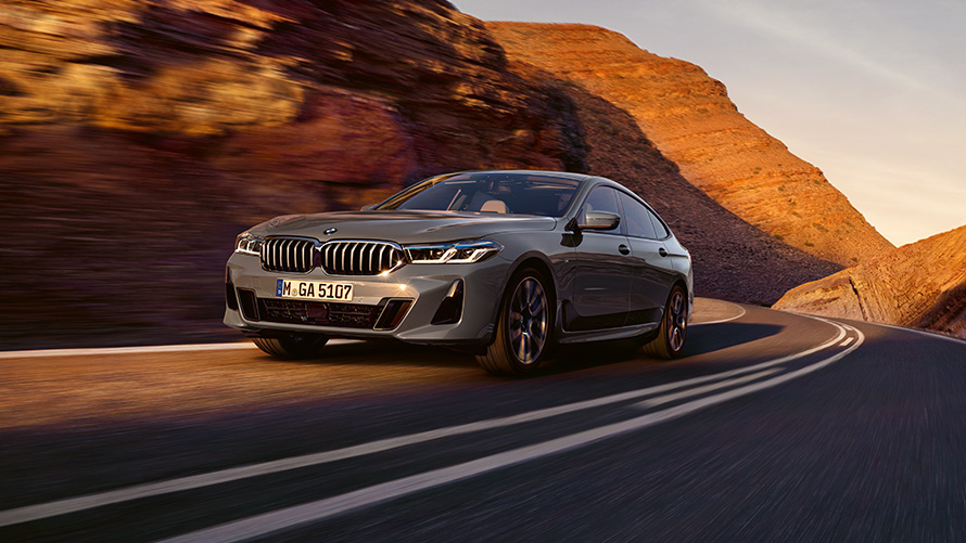BMW Серия 6 Гран Купе (G32) три четвърти изглед отпред в покой BMW Серия 6 Гран Купе (G32) три четвърти изглед отпред в покой