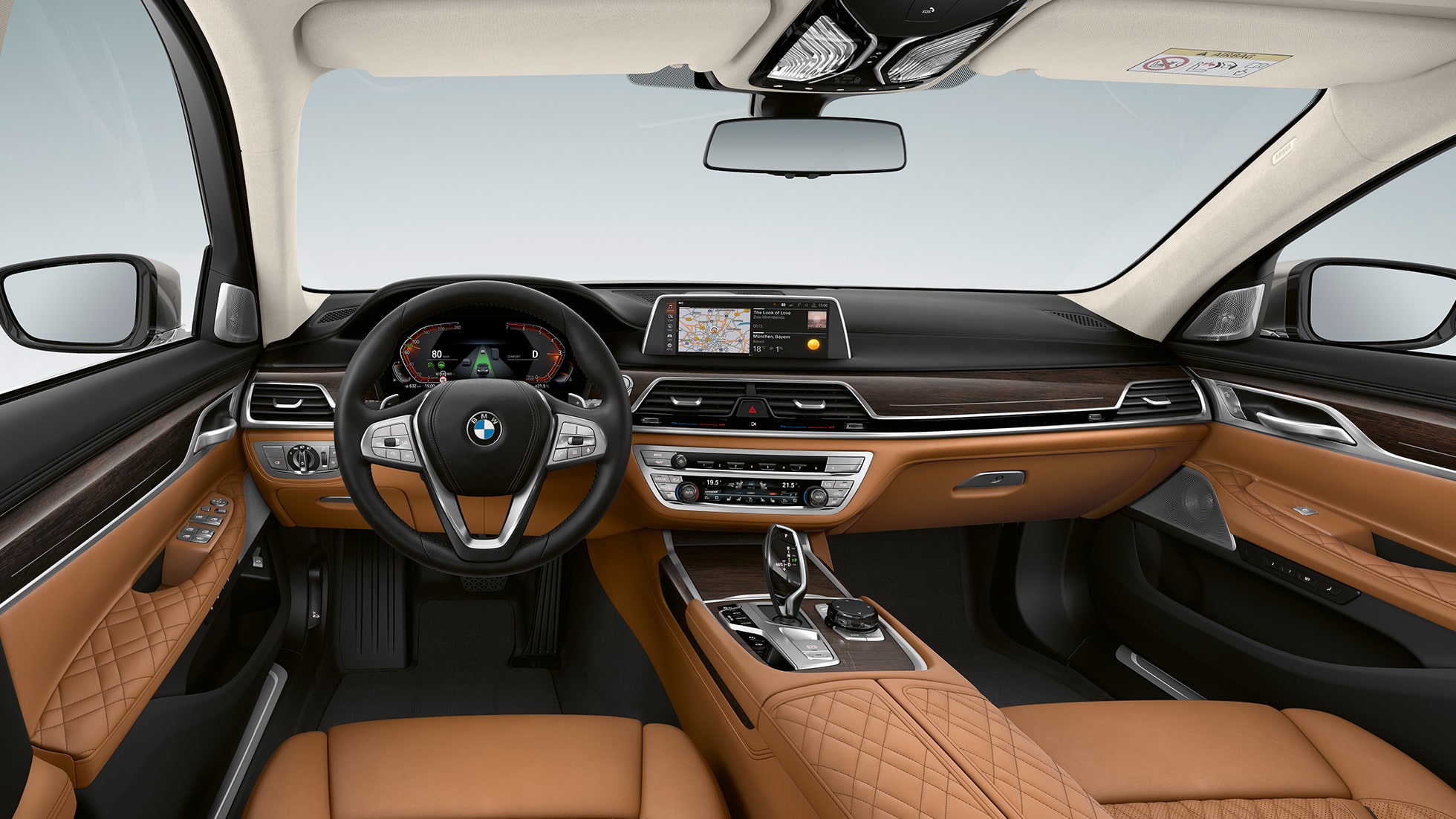 BMW Серия 7 с Exterior Design Pure Excellence, интериор BMW Серия 7 с Exterior Design Pure Excellence, интериор