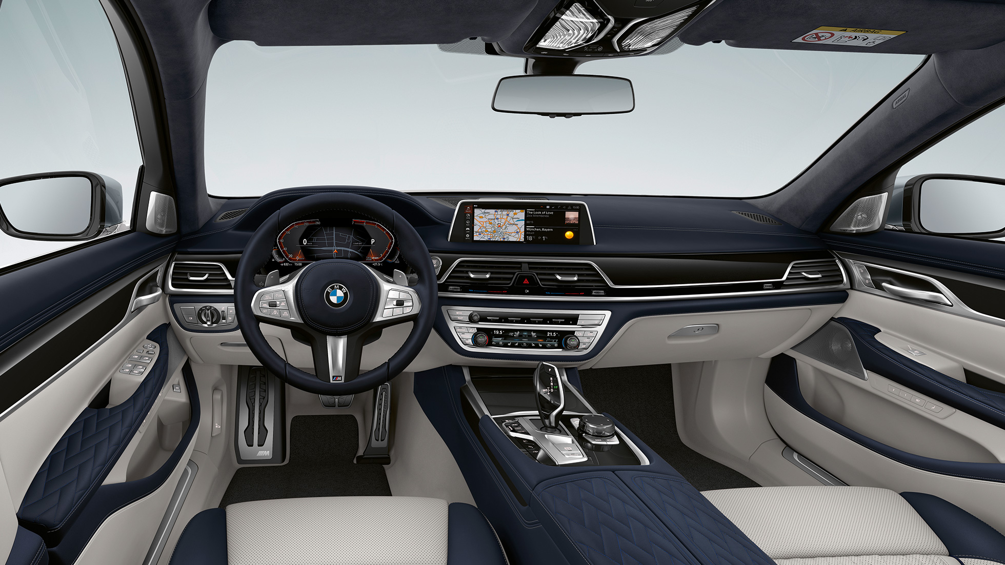 BMW Серия 7 с М Спортен пакет, интериор BMW Серия 7 с М Спортен пакет, интериор