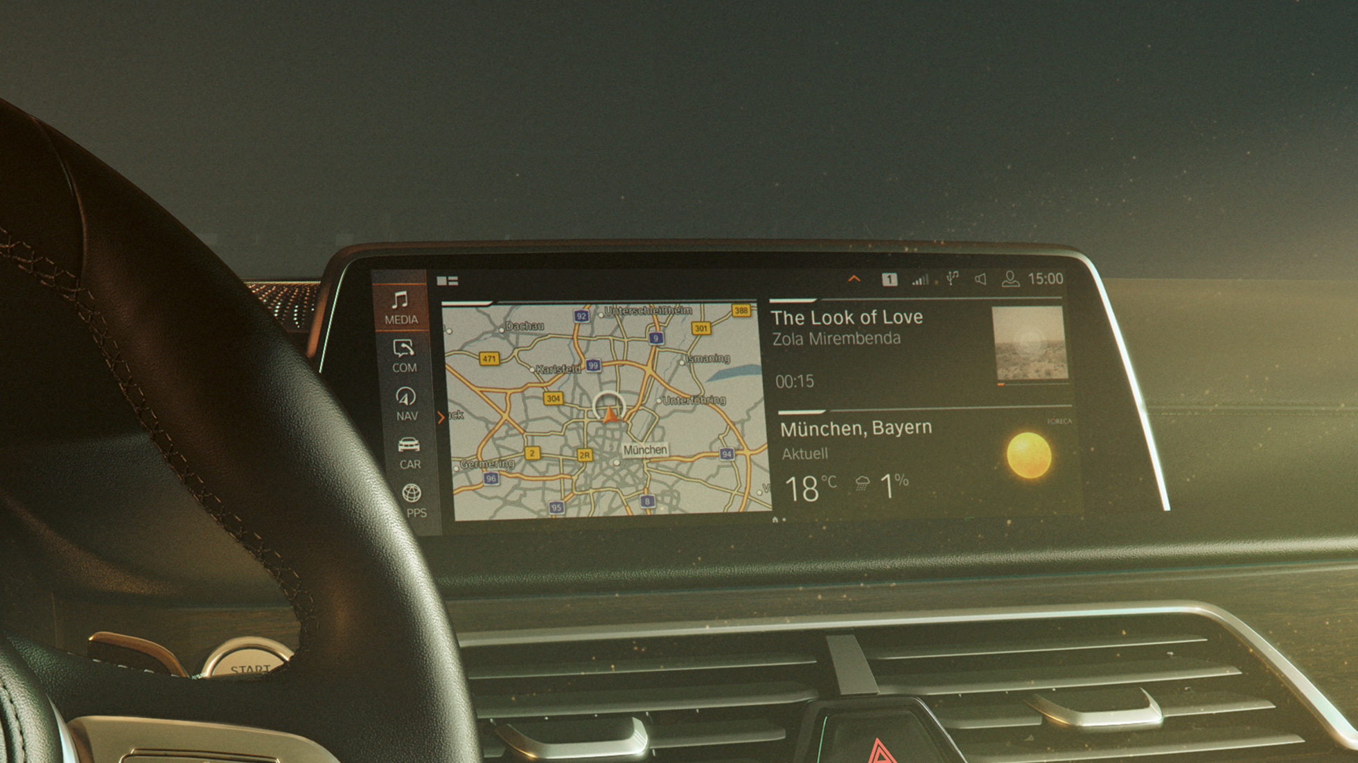 BMW Operating System 7.0 BMW Серия 7: BMW Operating System 7.0 на контролния дисплей