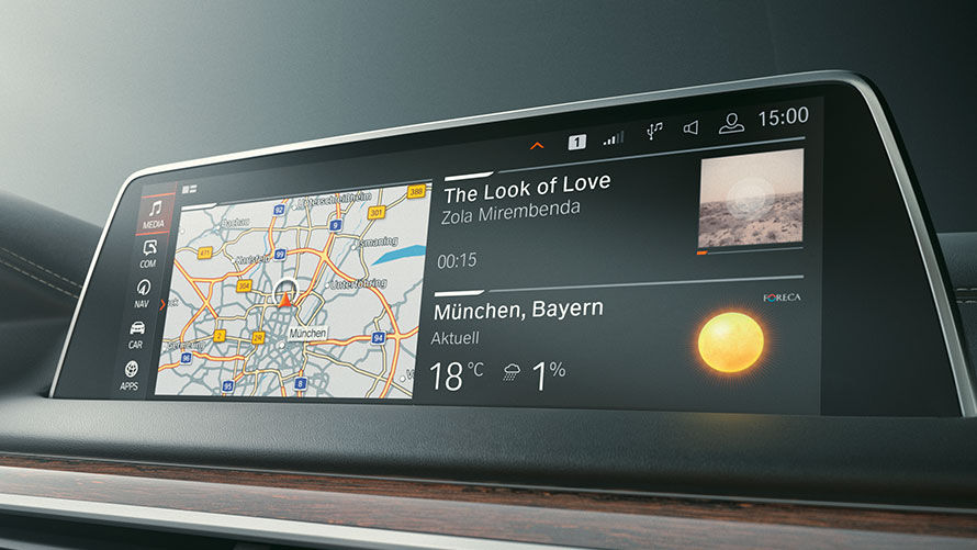 BMW Серия 7 G11 G12 2019 Microsoft Office 365 BMW Серия 7 G11 G12 2019 контролен дисплей Microsoft Office 365