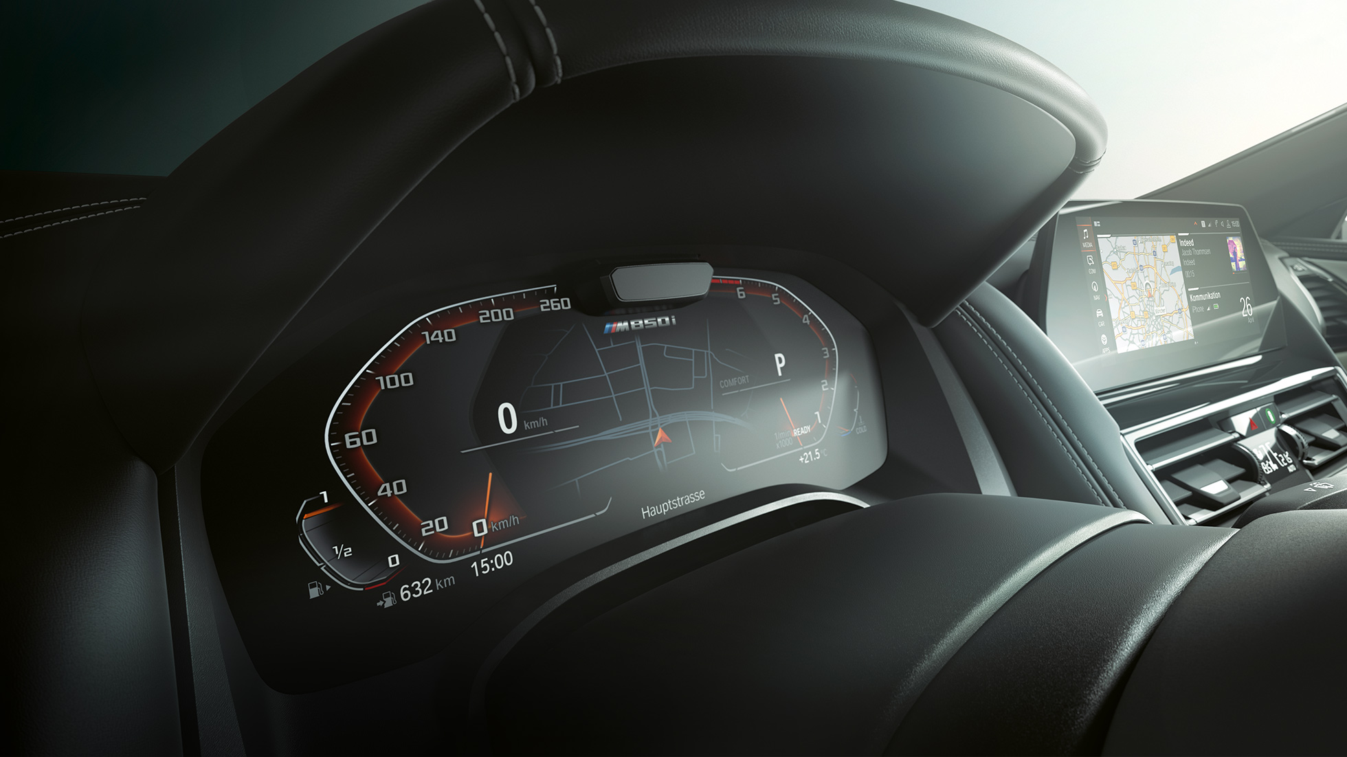 BMW M850i xDrive, арматурно табло, Driving Assistant Plus. BMW M850i xDrive, арматурно табло, Driving Assistant Plus.