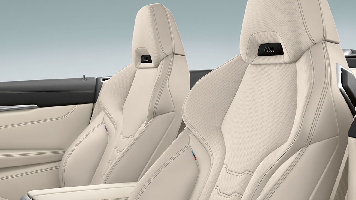 BMW M850i xDrive, мултифункционални седалки с кожена тапицерия Merino’ Ivory White,с подгряване на врата BMW M850i xDrive, мултифункционални седалки с кожена тапицерия Merino’ Ivory White,с подгряване на врата