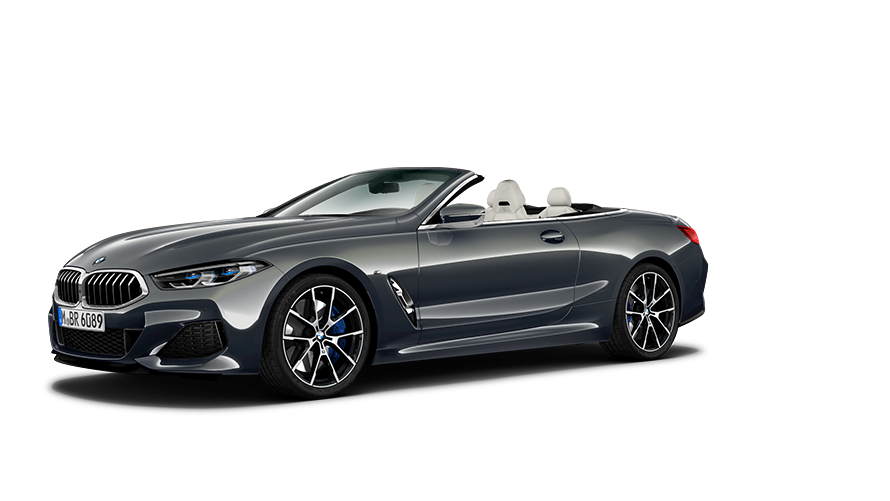 BMW Серия 8 Кабриолет (G14) три четвърти изглед отстрани BMW Серия 8 Кабриолет (G14) три четвърти изглед отстрани
