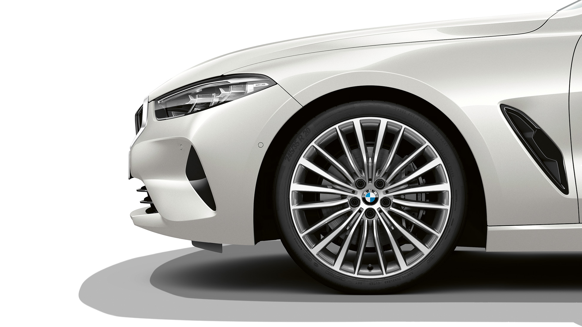 19-инчови алуминиеви джанти с тънки спици 731 Bicolor. BMW Серия 8 Купе, 19-инчови алуминиеви джанти с тънки спици 731 Bicolor.