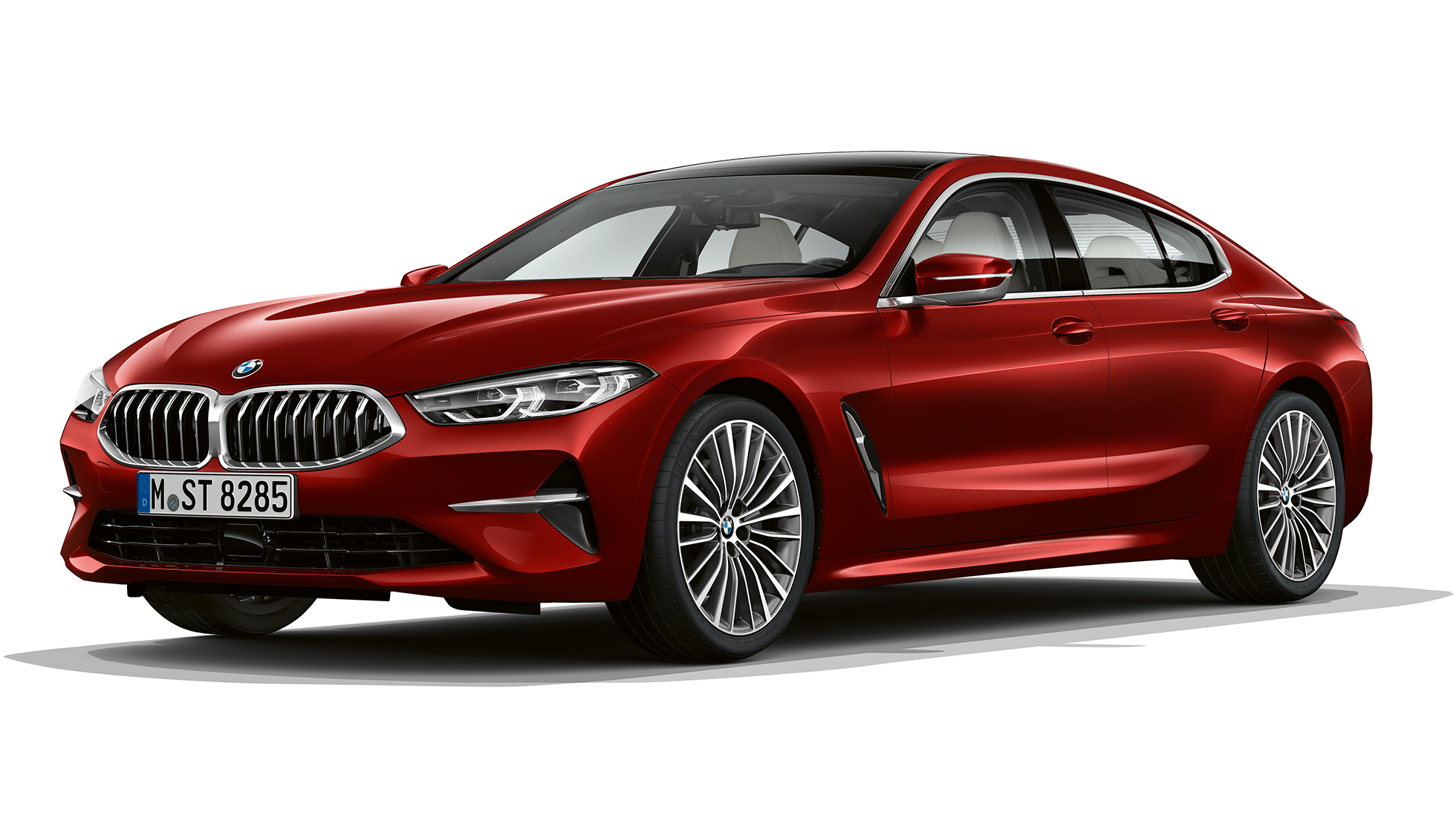Базов модел, три четвърти снимка отпред BMW Серия 8 Гран Купе, базов модел, три четвърти снимка отпред