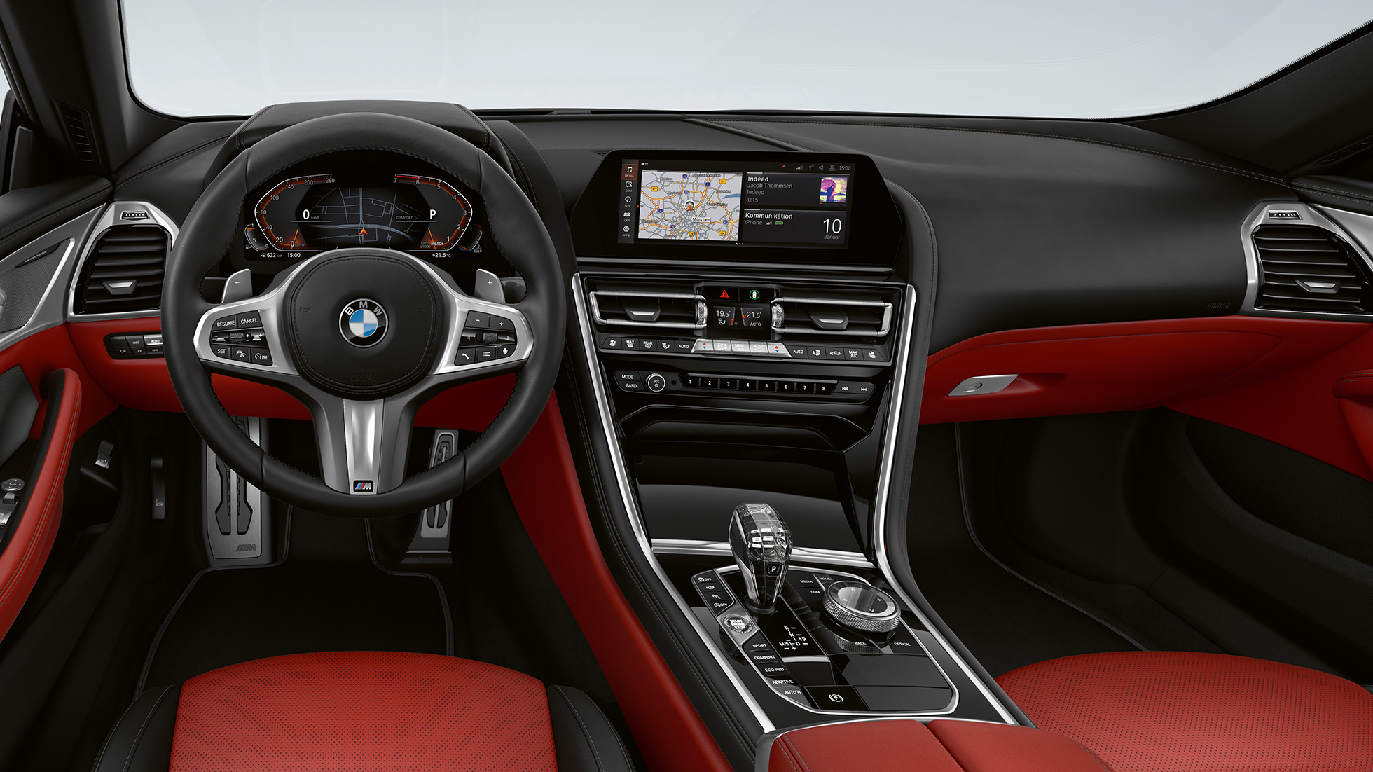 М Спортен пакет, кокпит BMW Серия 8 Гран Купе, М Спортен пакет, кокпит