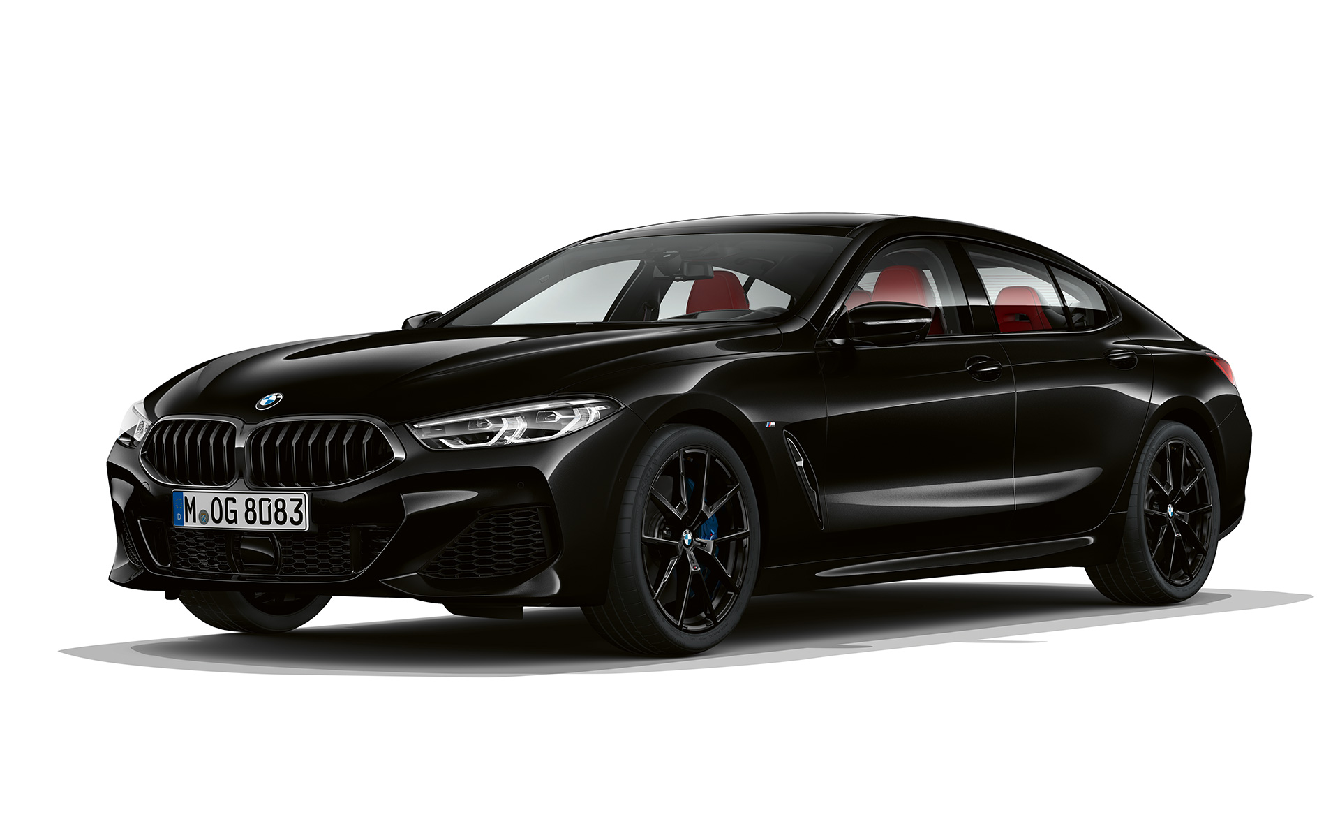 Dark Seduction, три четвърти изглед отпред BMW Серия 8 Гран Купе, Dark Seduction, три четвърти изглед отпред