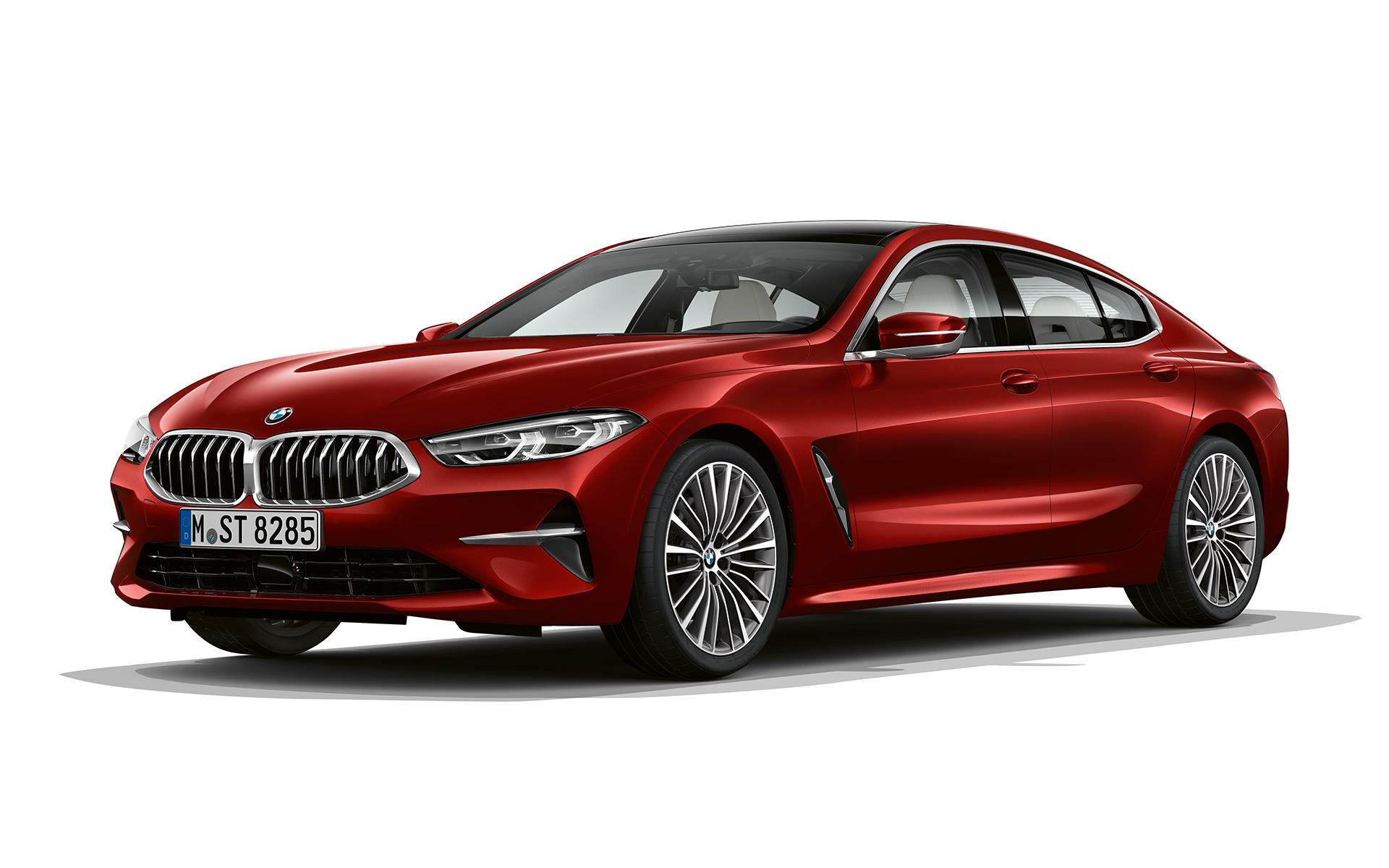 Impulsive Heat, три четвърти изглед отпред BMW Серия 8 Гран Купе, Impulsive Heat, три четвърти изглед отпред