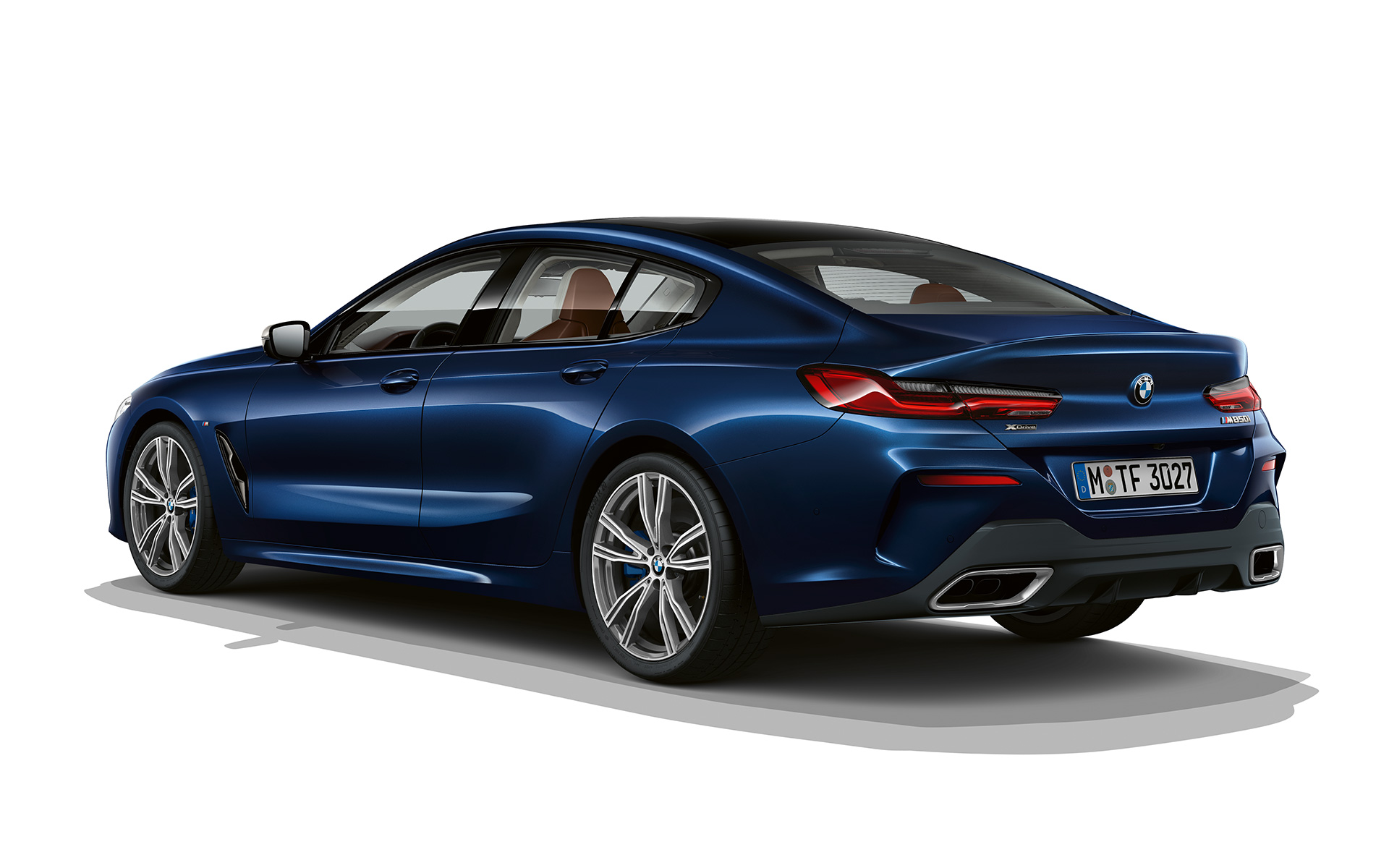 Individual Sophistication, три четвърти изглед отзад BMW Серия 8 Гран Купе, Individual Sophistication, три четвърти изглед отзад