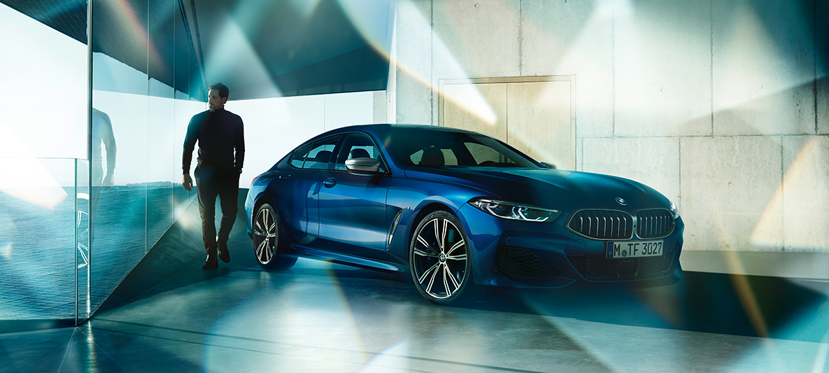 BMW Individual, три четвърти изглед отпред BMW Серия 8 Гран Купе, BMW Individual, три четвърти изглед отпред