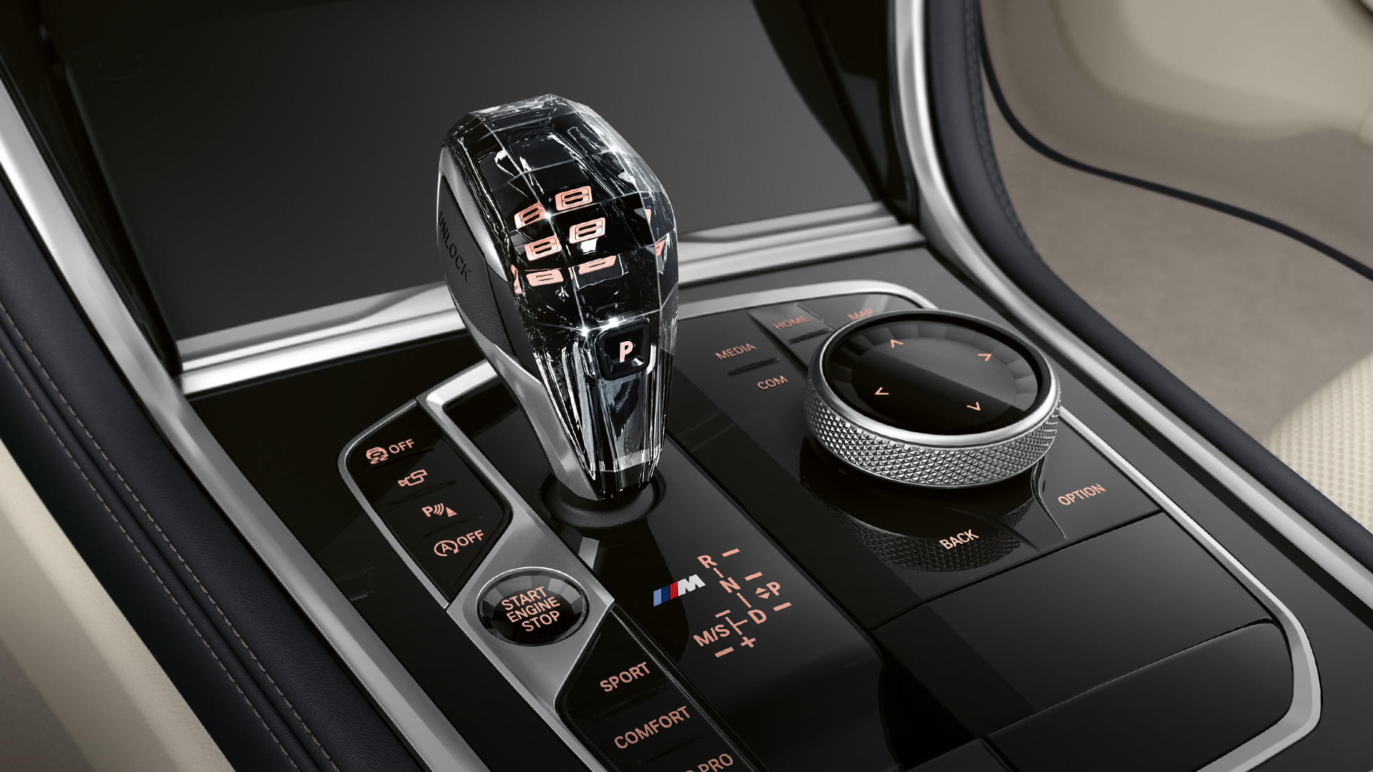 Стъклени апликации Crafted Clarity BMW Серия 8 Гран Купе, стъклени апликации Crafted Clarity
