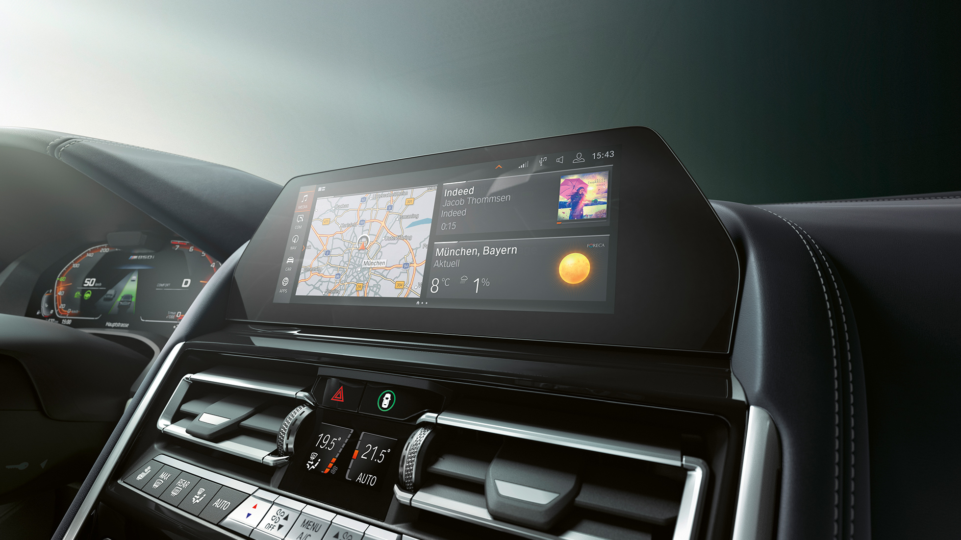 BMW Live Cockpit Professional BMW Серия 8 Гран Купе, BMW Live Cockpit Professional