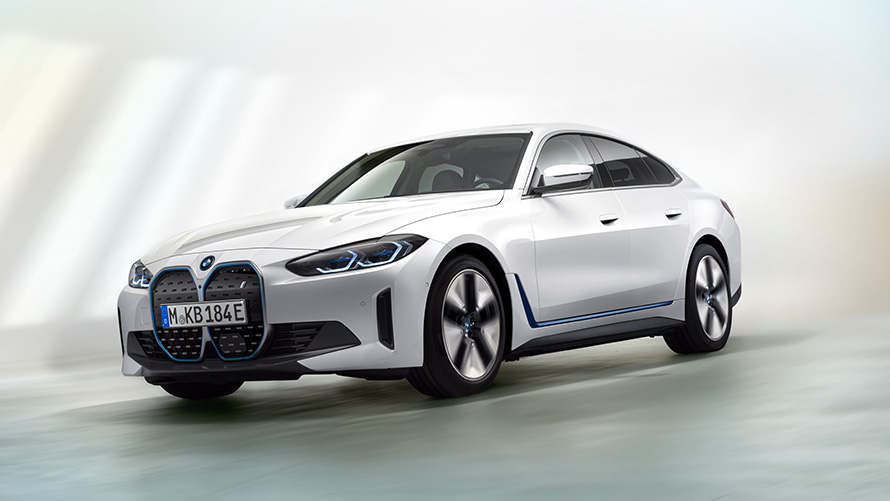 BMW i4 2021 G26 снимка 2 BMW i4 2021 G26 напълно електрическо Гран Купе електромобил снимка 2