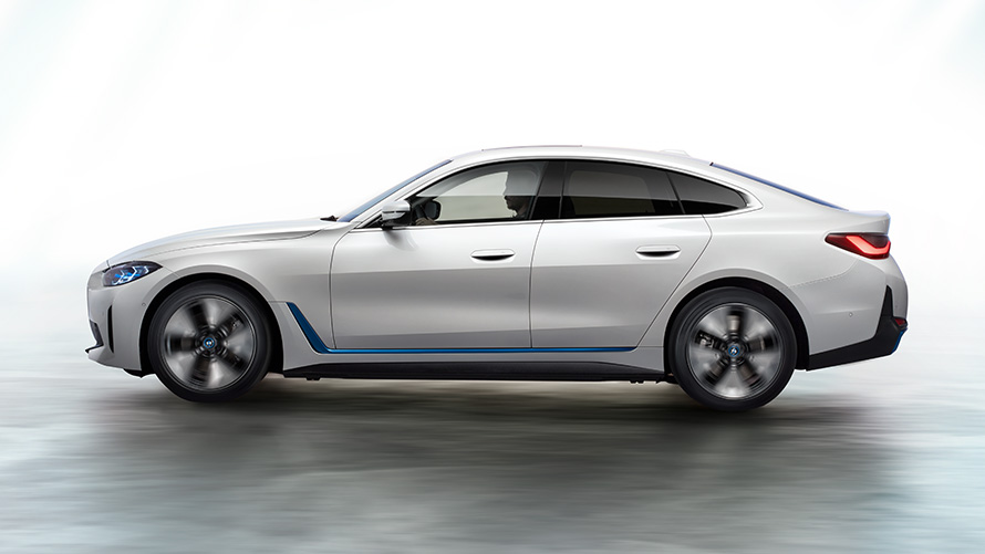 BMW i4 2021 G26 снимка 3 BMW i4 2021 G26 напълно електрическо Гран Купе електромобил снимка 3