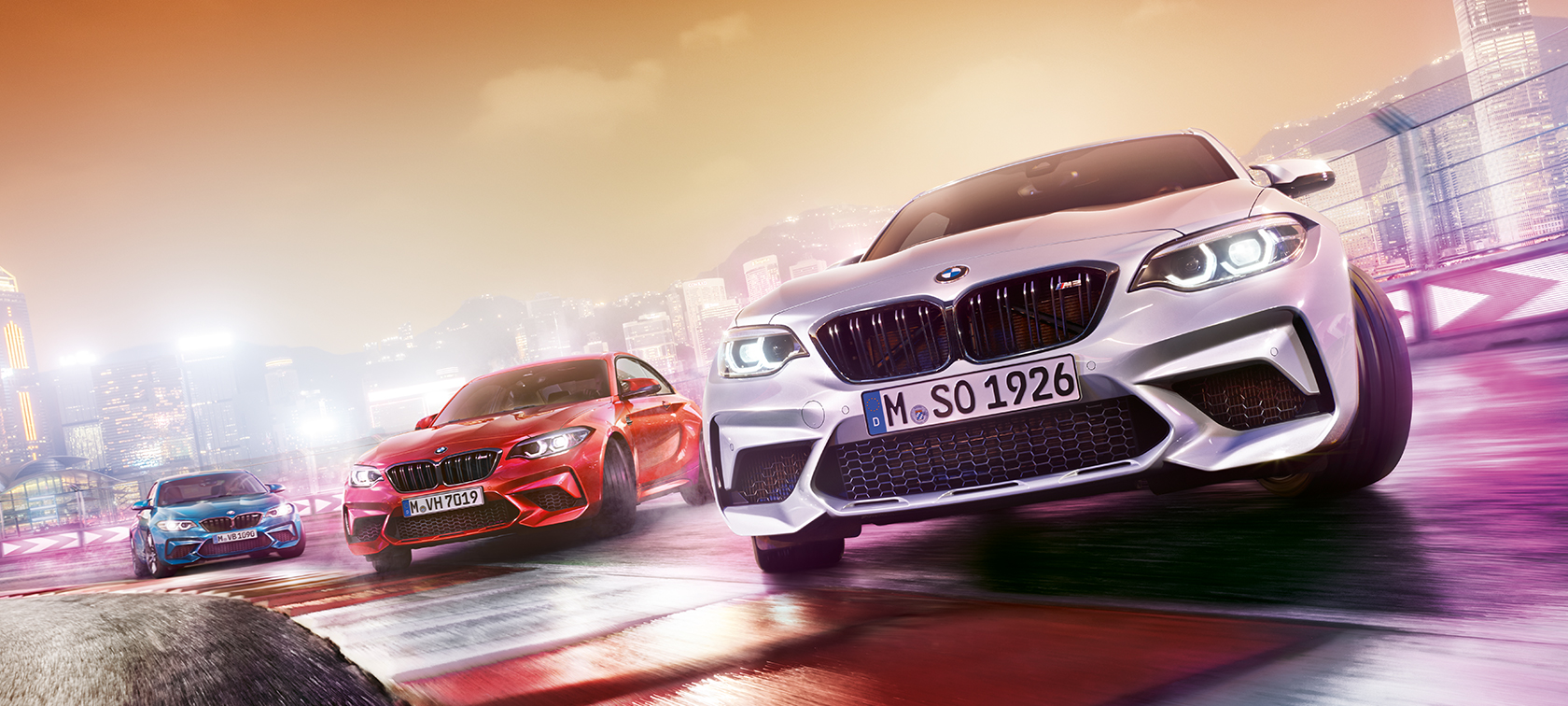 Дизайн BMW M2 Competition Дизайн BMW M2 Competition F87 2018 Hockenheim Silver metallic три четвърти изглед отпред