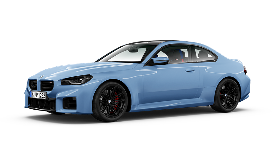 BMW M модели BMW M2 G87 три четвърти изглед отстрани BMW M модели BMW M2 G87 три четвърти изглед отстрани