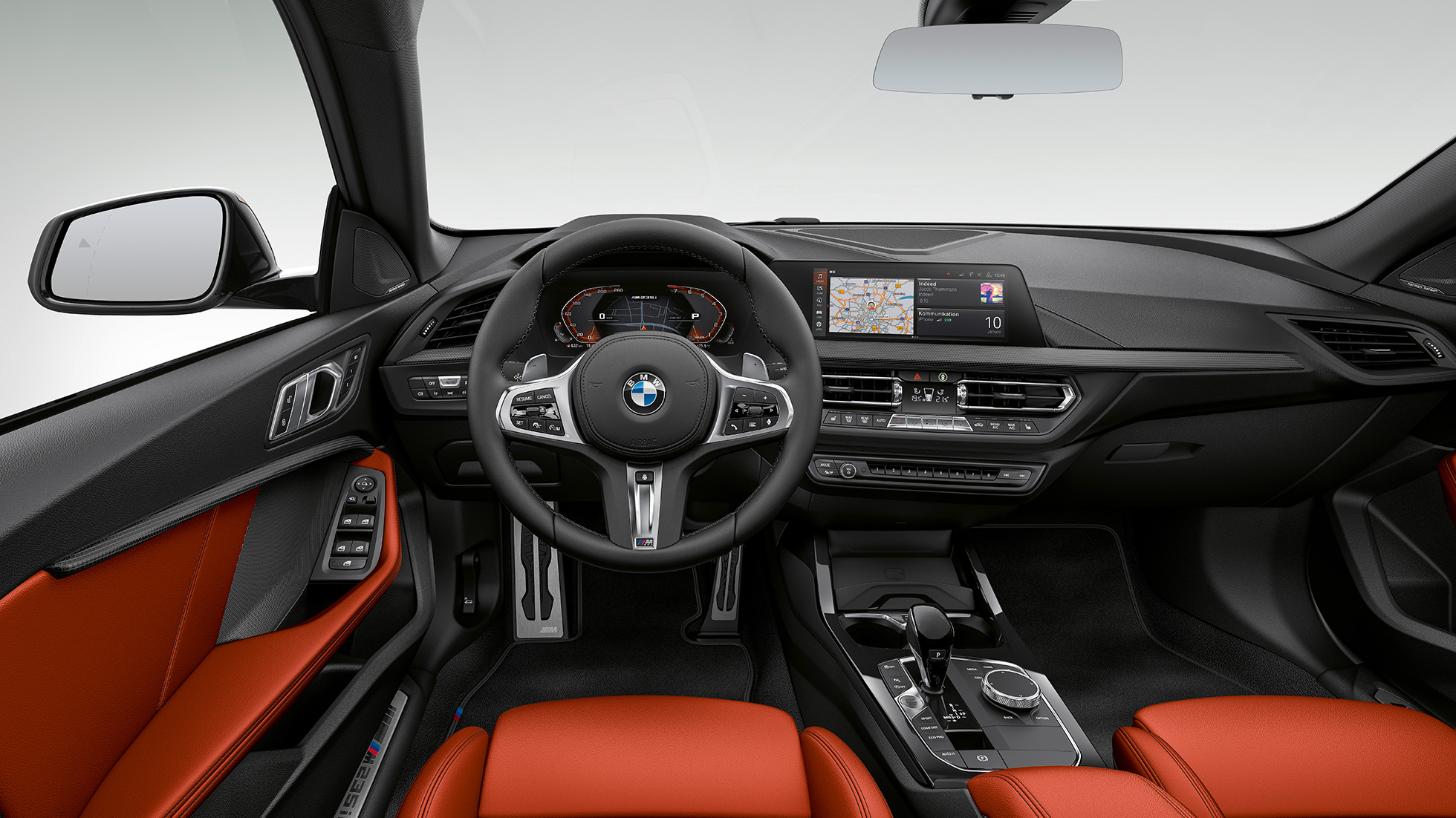 Вътрешен дизайн BMW M235i xDrive Гран Купе Вътрешен дизайн BMW M235i xDrive Гран Купе 2020 F44