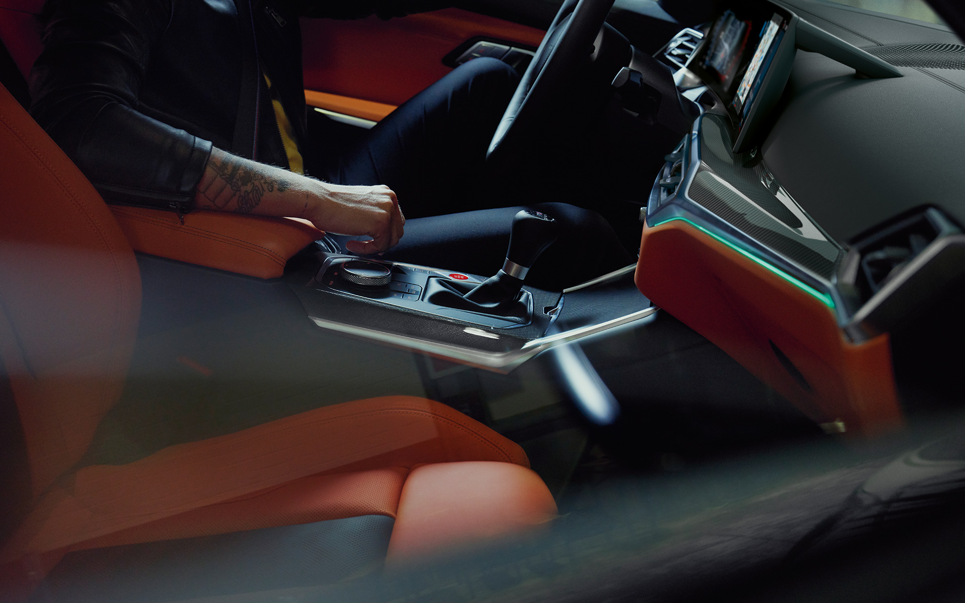 BMW M3 Седан G80 2020 М кокпит интериор