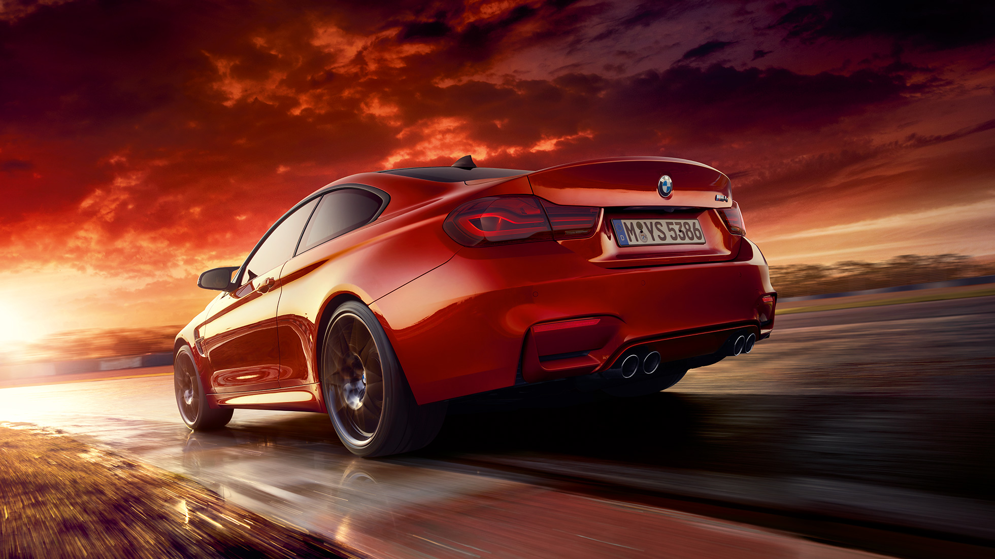 BMW M4 Купе, изглед отзад BMW M4 Купе, дизайн, изглед отзад