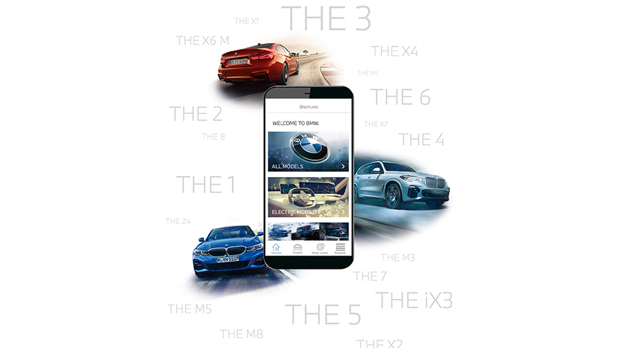 BMW Kataloge App BMW Kataloge App на смартфона