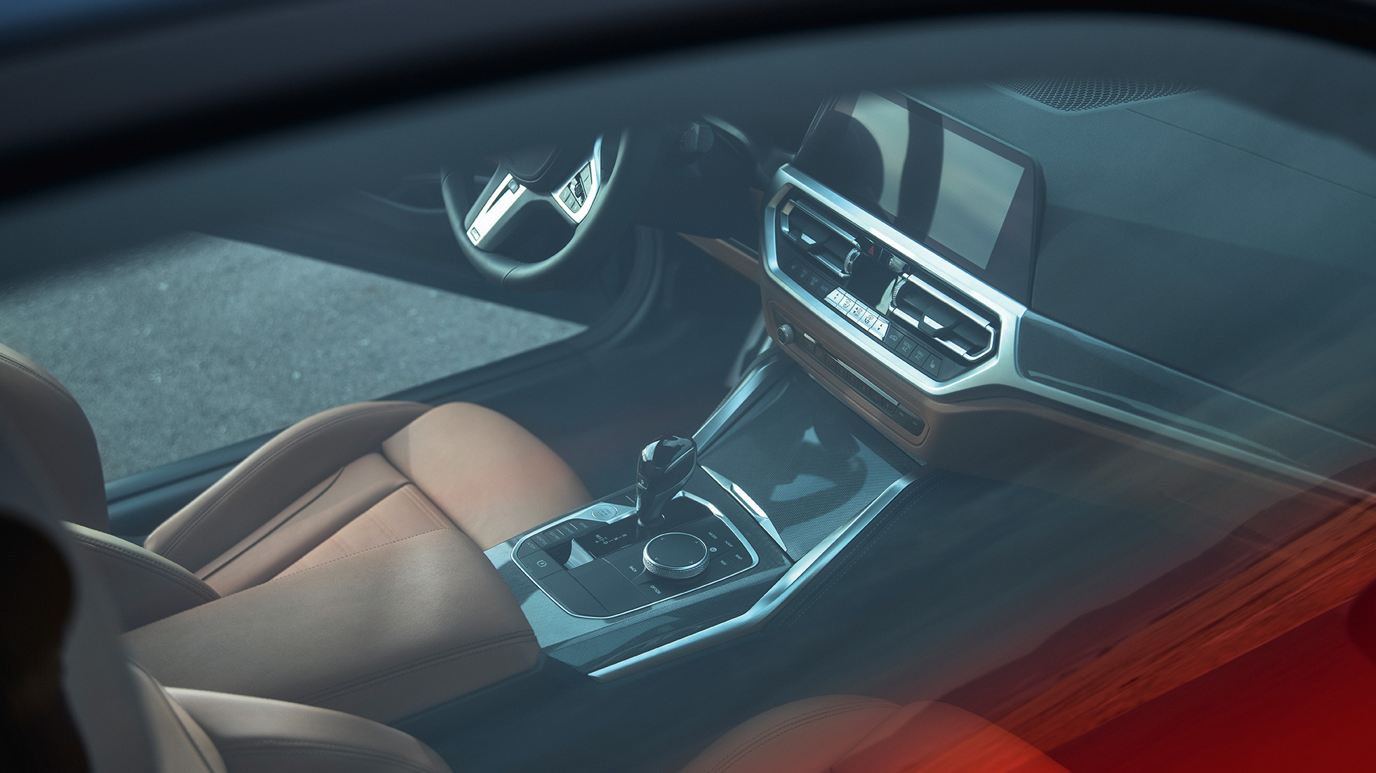 Интериор BMW M440i xDrive Купе G22 2020 BMW M440i xDrive Купе Arctic Race Blue metallic G22 2020 интериор