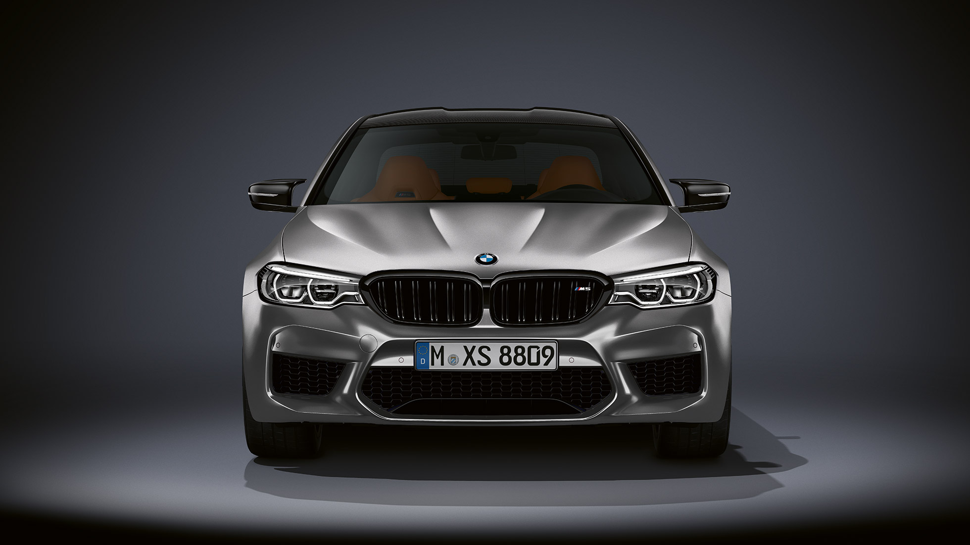 M Дизайн. BMW M5 Competition изглед отпред