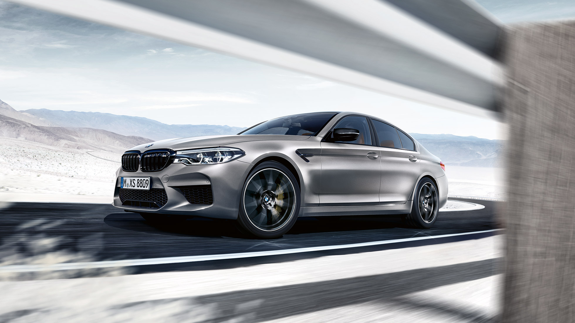 Алуминиеви джанти. BMW M5 Competition, дизайн, изглед отстрани
