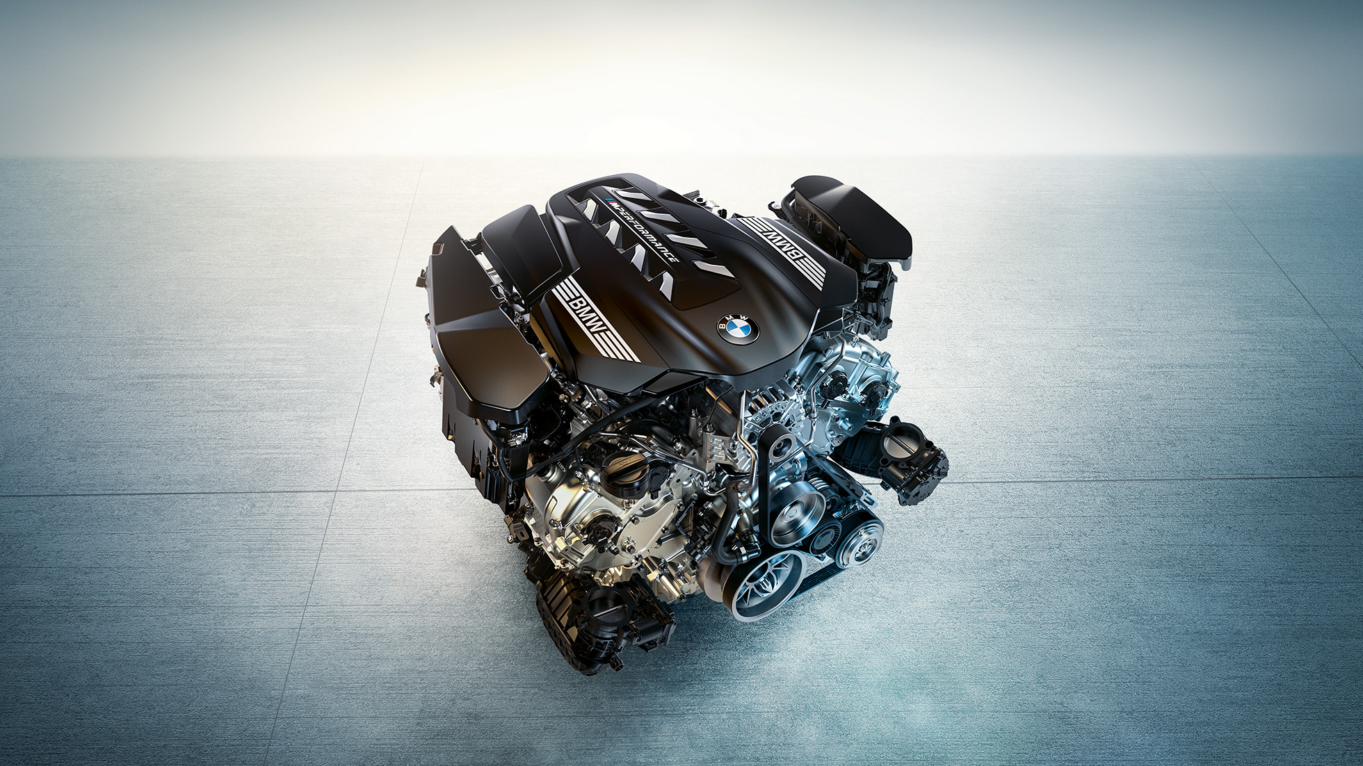 BMW M TwinPower Turbo 8-цилиндров бензинов двигател BMW M550i xDrive Седан G30 LCI Facelift 2020 BMW M TwinPower Turbo 8-цилиндров бензинов двигател BMW M550i xDrive Седан G30 LCI Facelift 2020