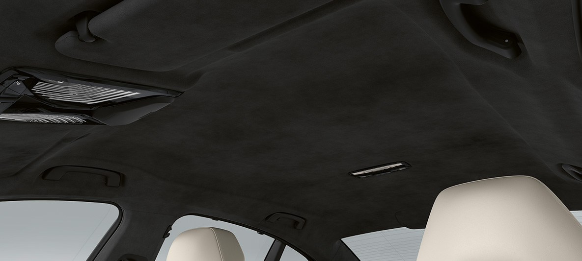 BMW Individual BMW M5 Седан F90 2020 таван BMW Individual 'Anthracite BMW Individual BMW M5 Седан F90 LCI Facelift 2020 таван BMW Individual 'Anthracite интериор