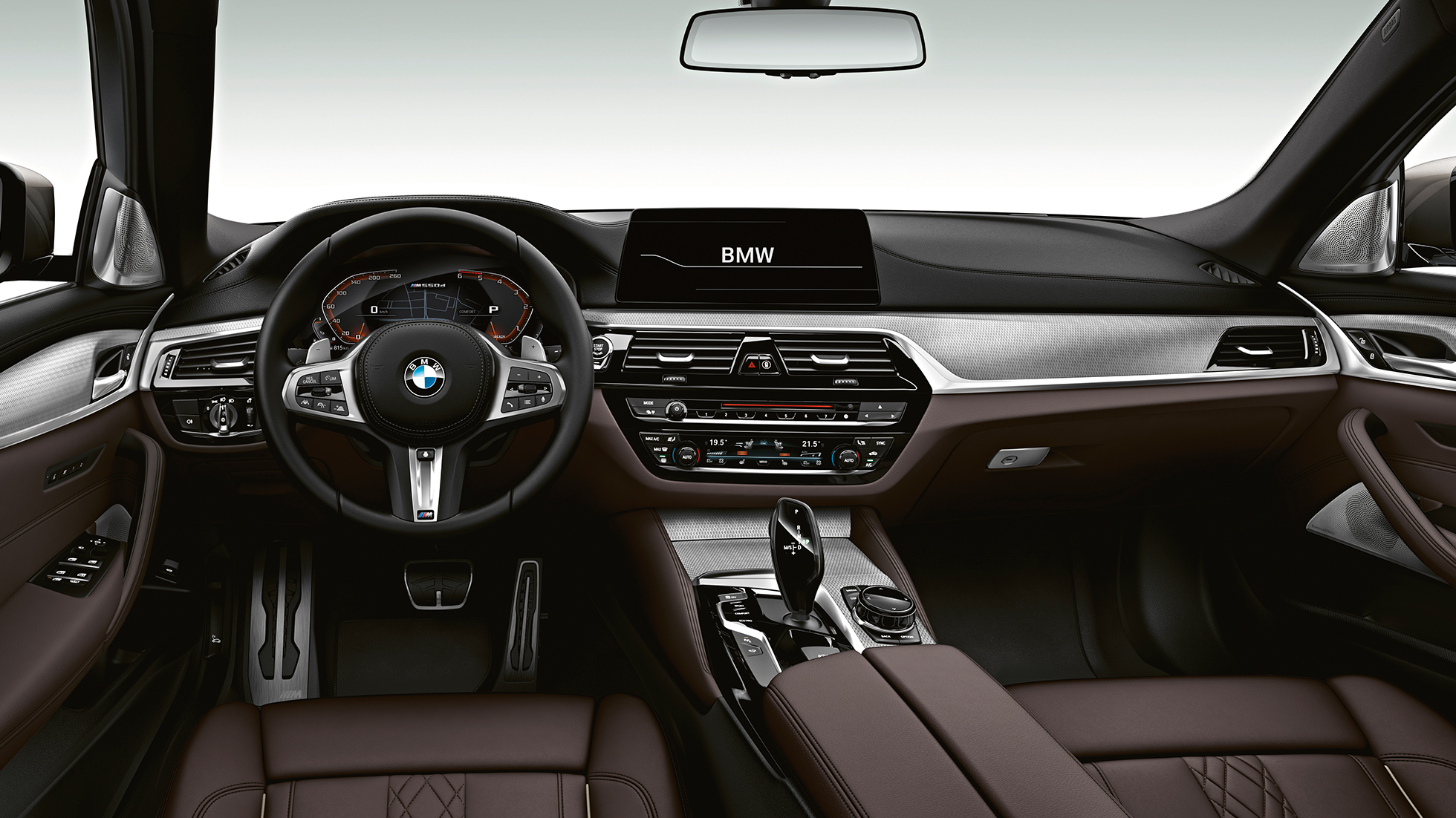 Кокпит BMW M550d xDrive Туринг Кокпит BMW M550d xDrive Туринг G31 интериор