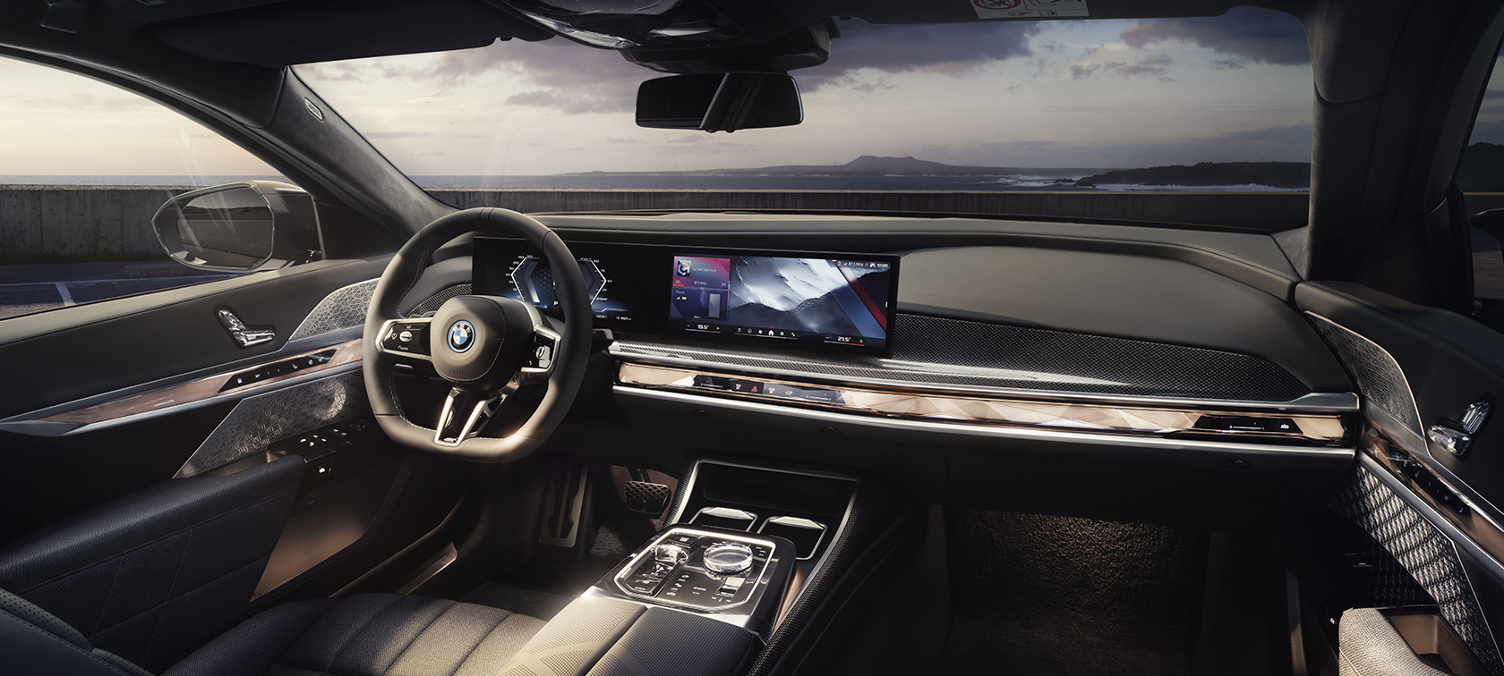 Интериор BMW i7 M70 xDrive G70 BMW i7 M70 xDrive G70 интериор