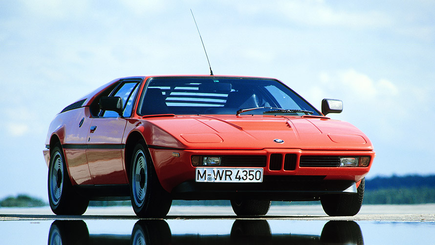 BMW M1 E26 три четвърти изглед отпред в покой BMW M модели BMW M1 E26 три четвърти изглед отпред в покой