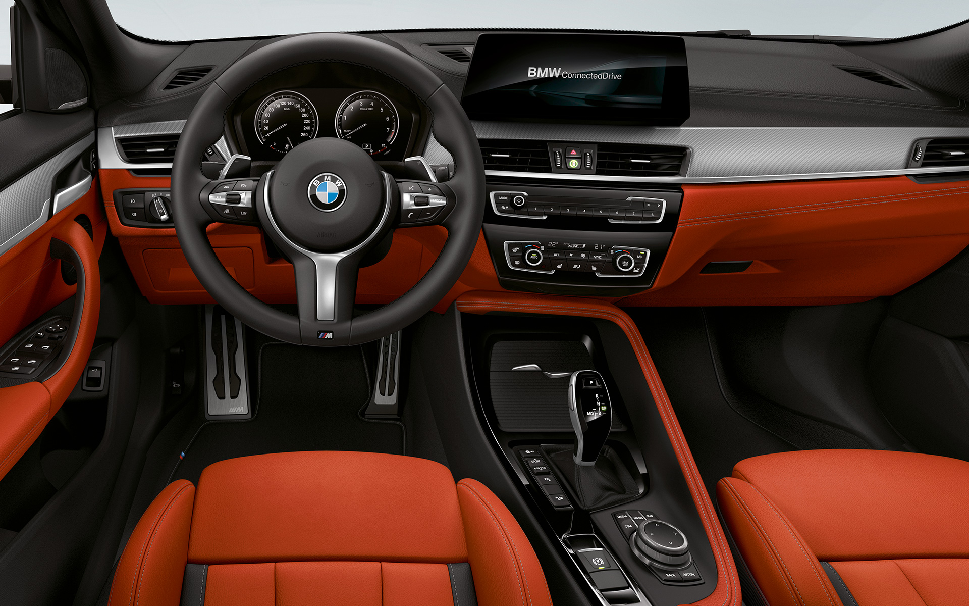 М кожен волан BMW X2 M35i Sapphire (F39 ) интериор