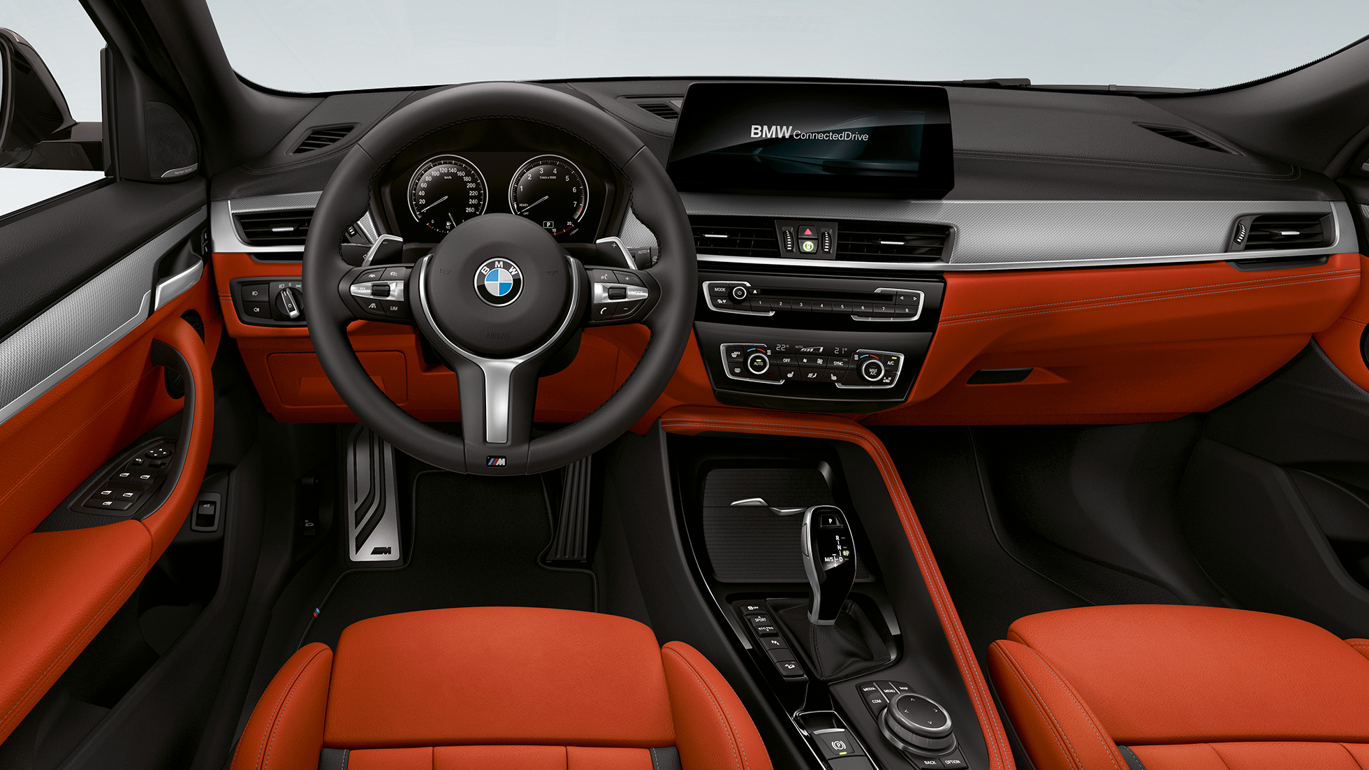 Кокпит BMW X2 M35i Кокпит BMW X2 M35i Sapphire F39 интериор